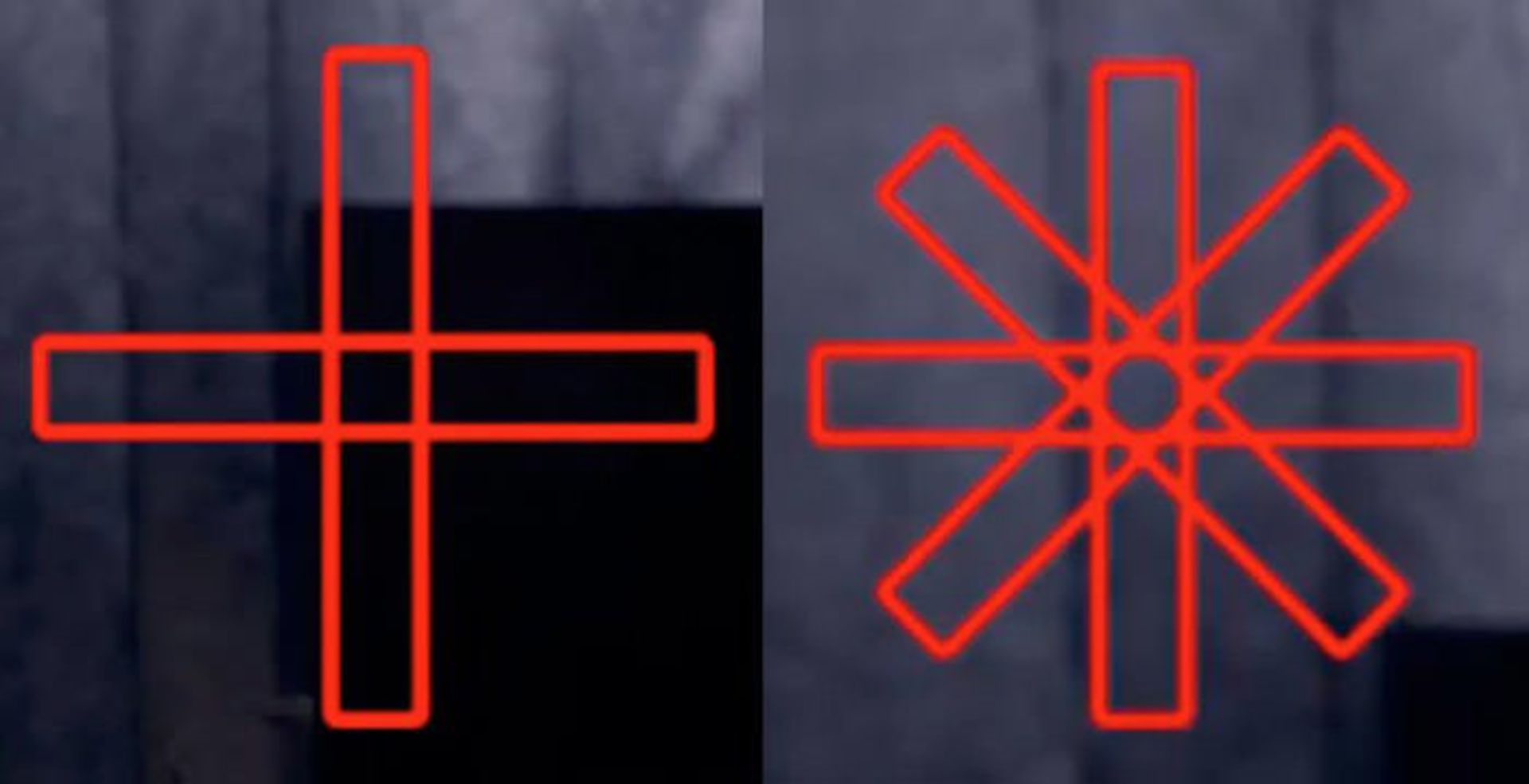 Cross-type and Dual Cross-type AF Points