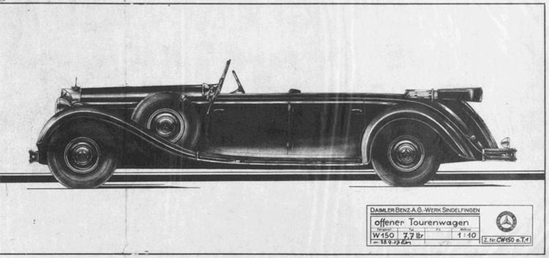 mercedes benz 770k/ مرسدس بنز