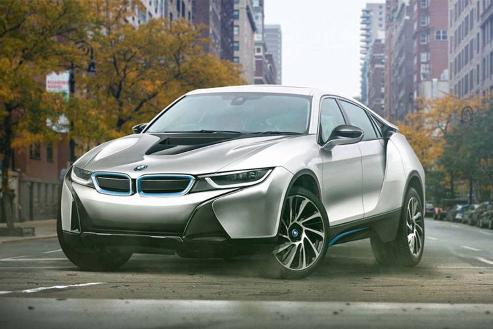 شاسی بلند بی ام و / BMW i8 SUV