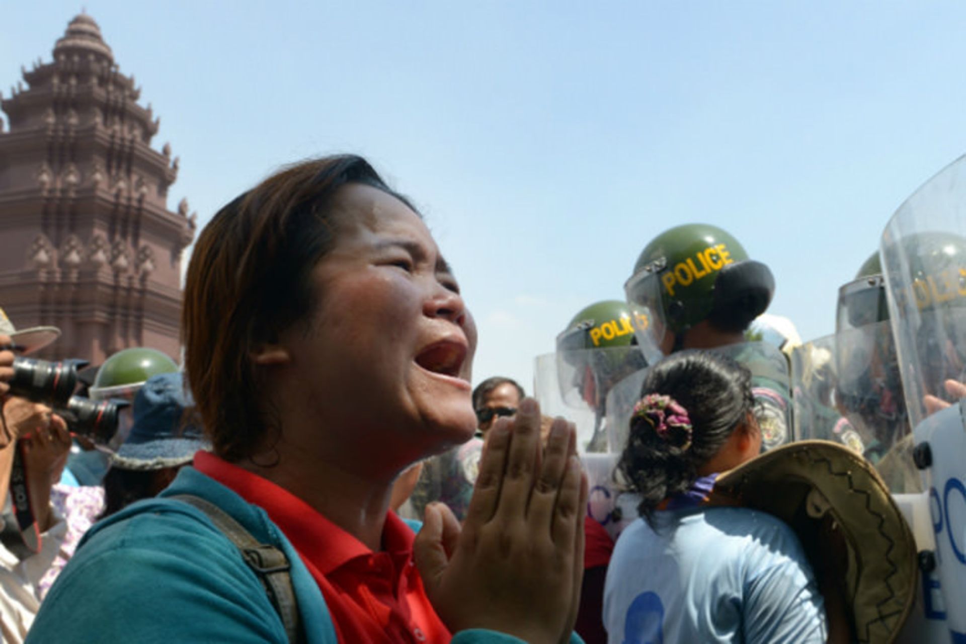 مرجع متخصصين ايران تظاهرات در كامبوج / Protests in Cambodia