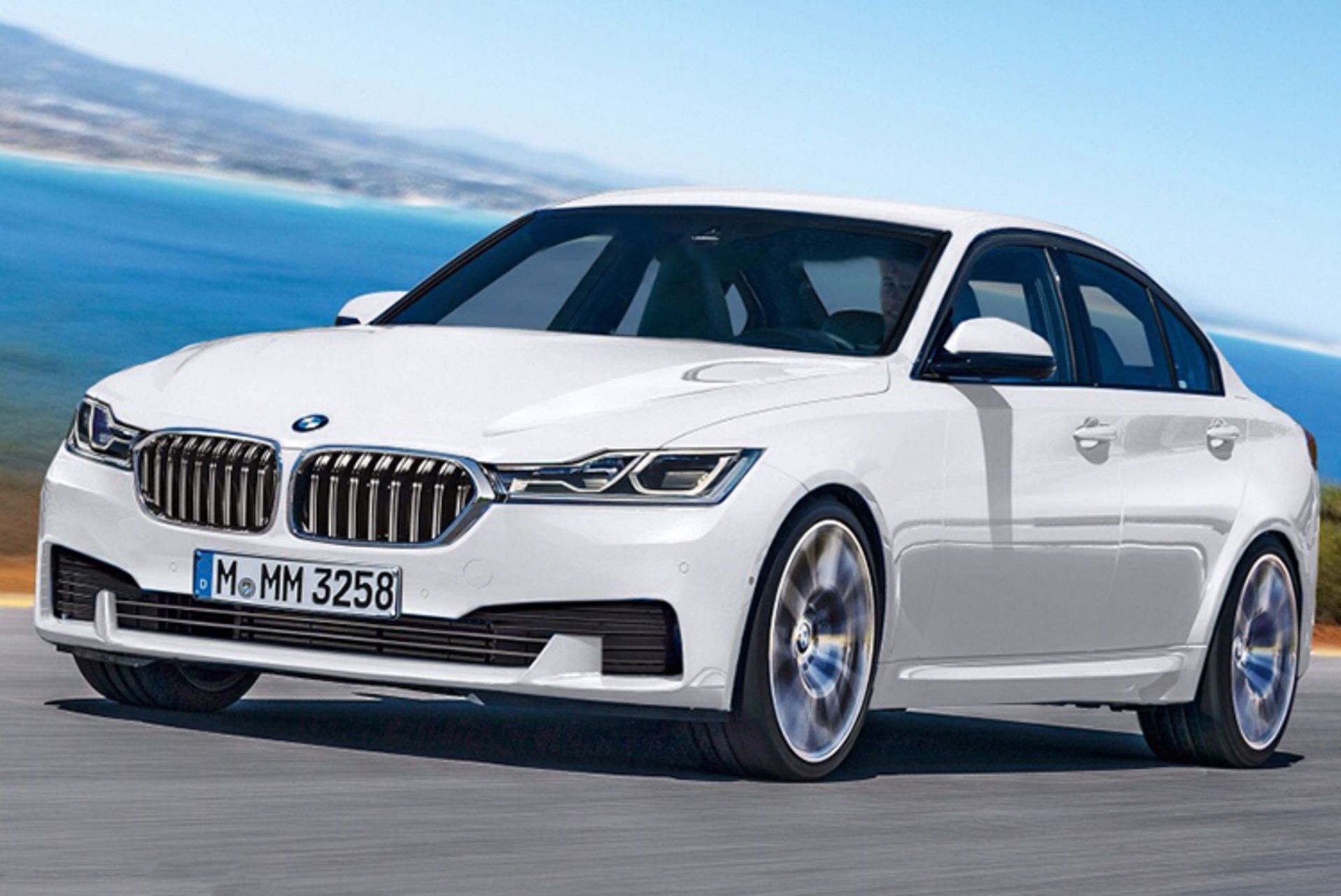BMW M3 render