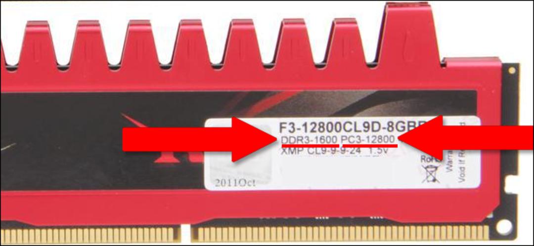 سرعت رم - ram speed rating