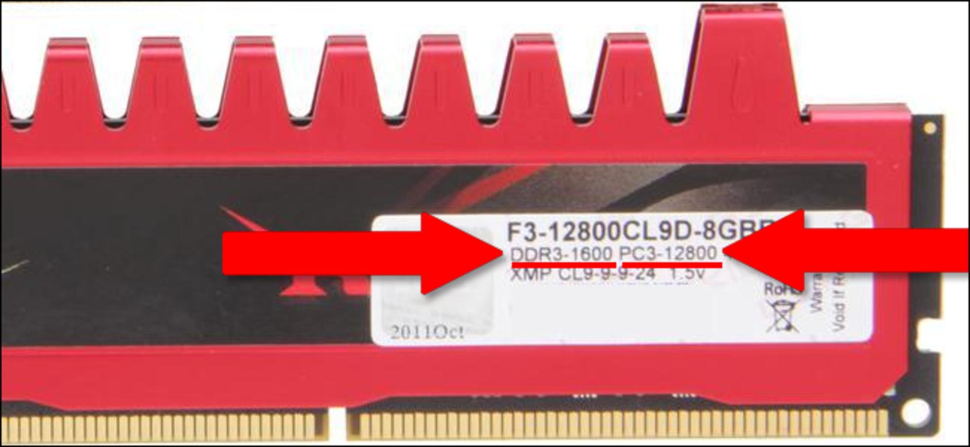 سرعت رم - ram speed rating