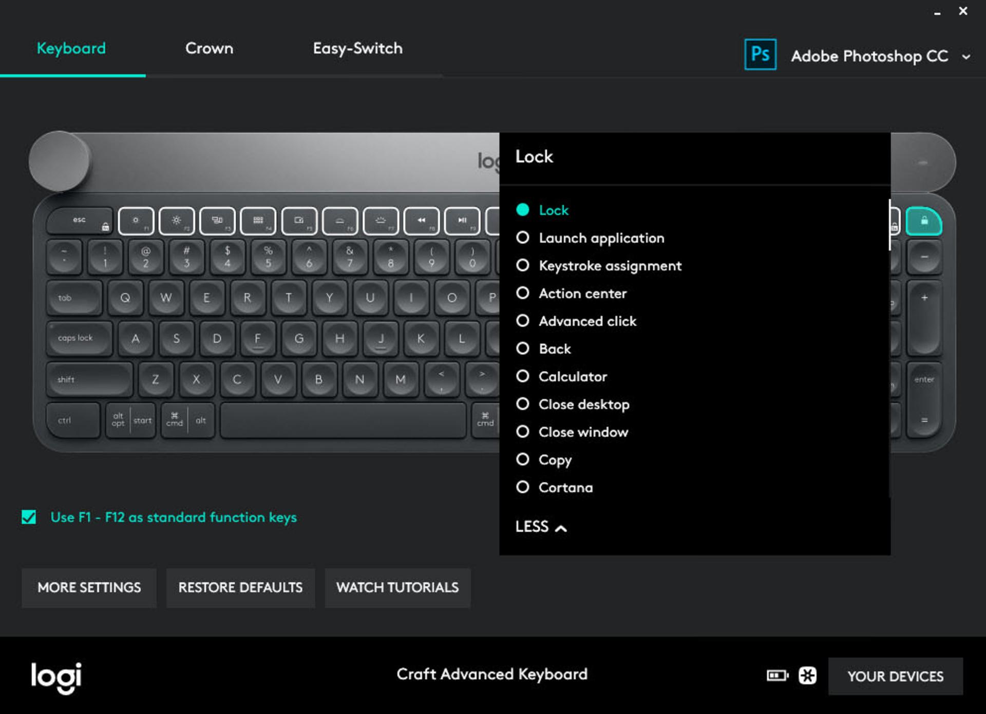 لاجیتک کرفت / logitech craft