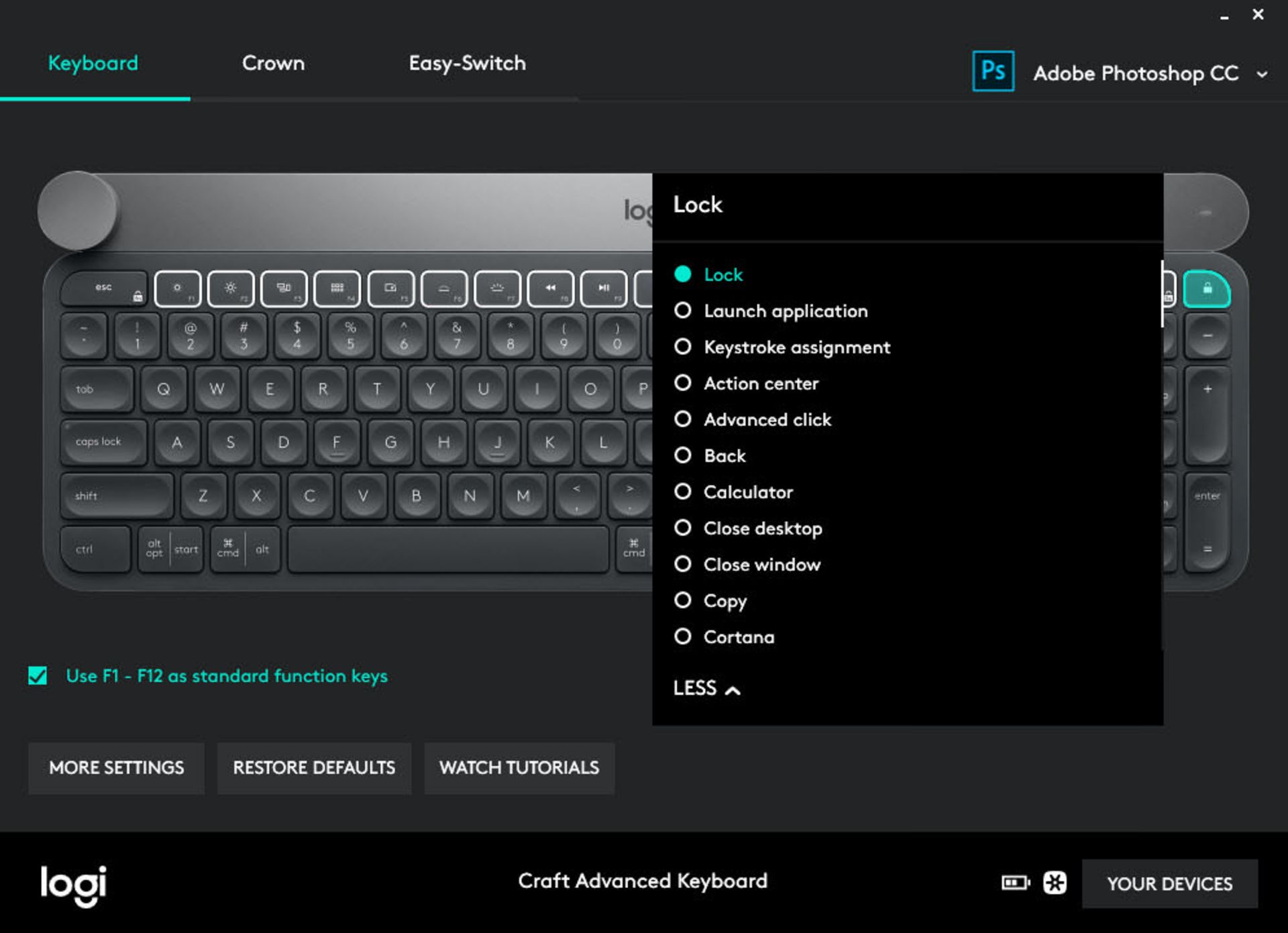 لاجیتک کرفت / logitech craft
