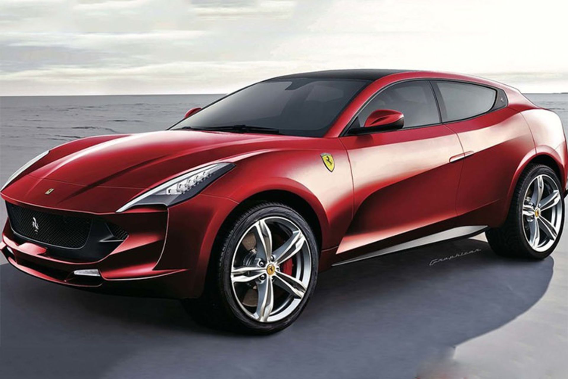 شاسی بلند فراری / ferrari suv