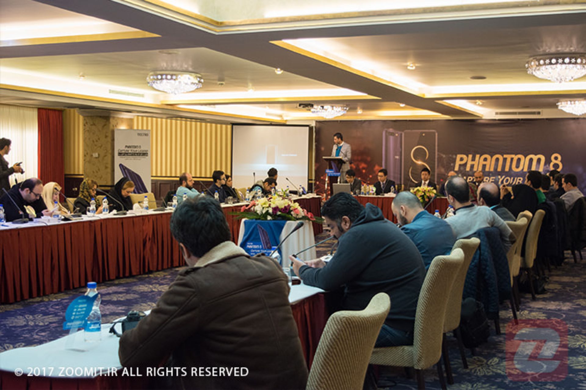 مراسم معرفی تکنو فانتوم ۸