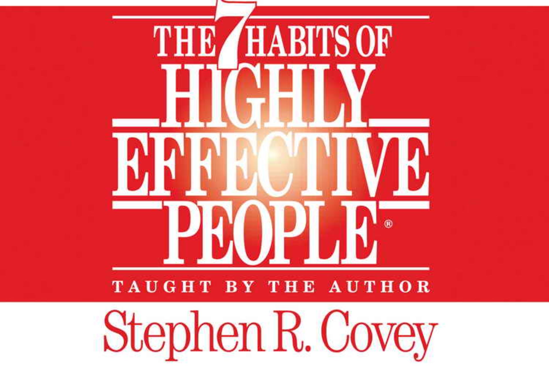 7 habits of highly effective people
