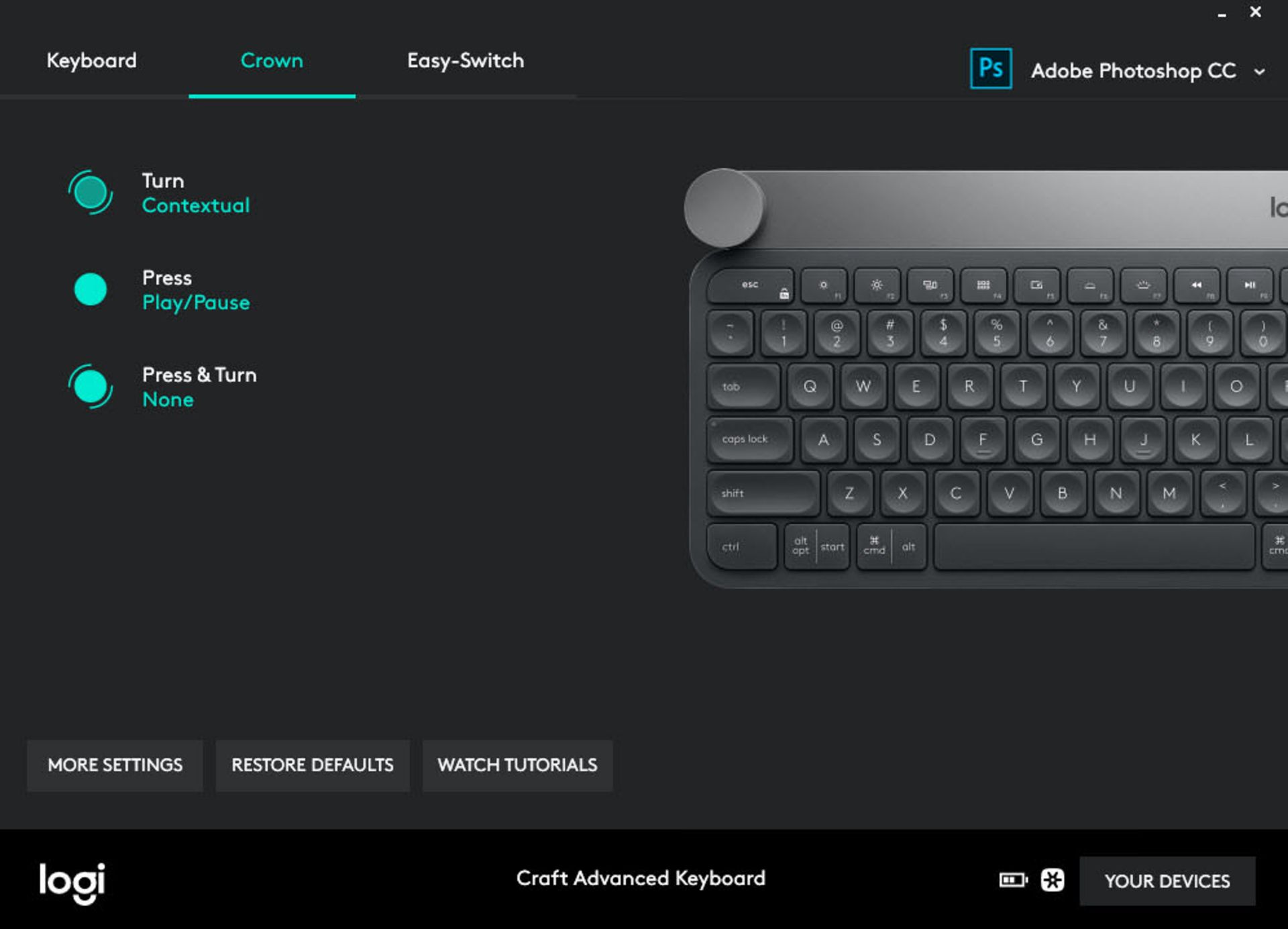لاجیتک کرفت / logitech craft