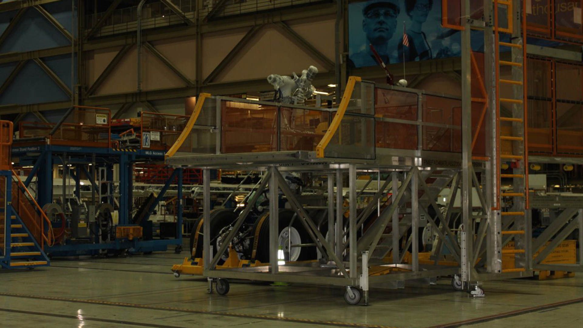 چرخ‌های بوئینگ ۷۸۷ که در توسط سافران فرانسه ساخته شده‌اند