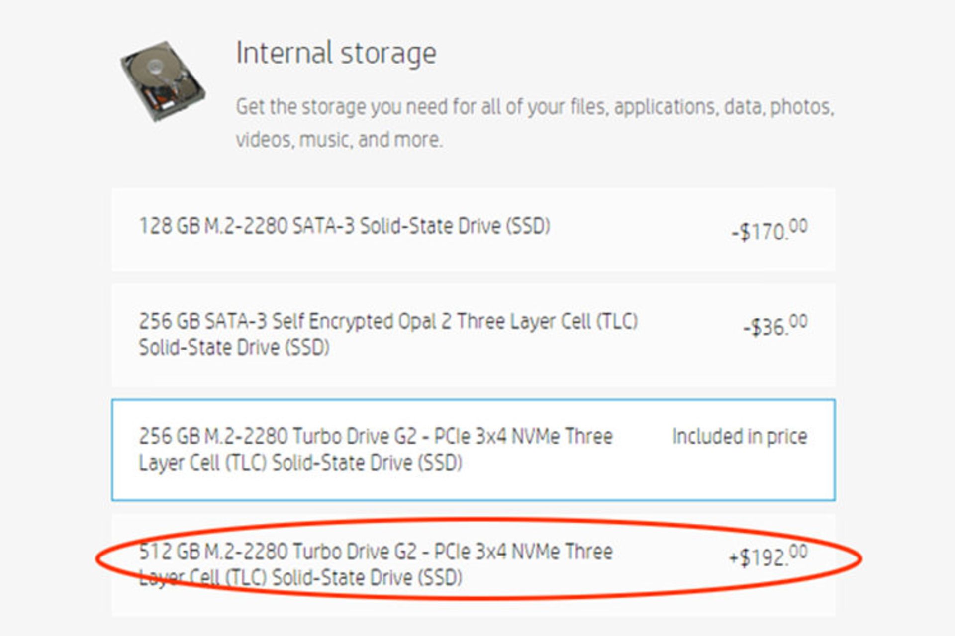 storage