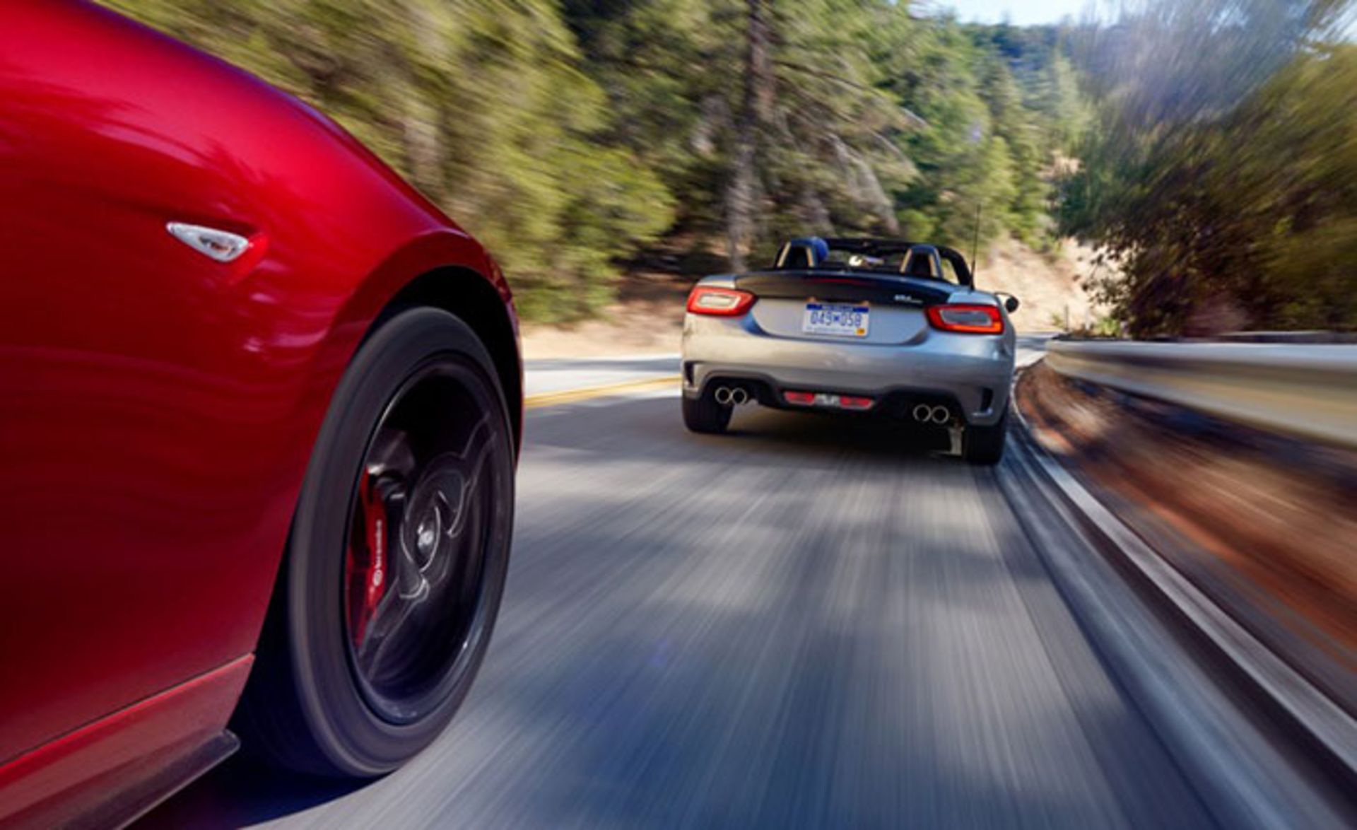 فیات اسپایدر 124 و مزدا میاتا MX-5