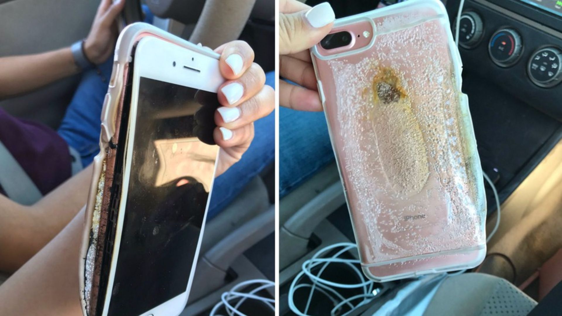 iphone 7 plus explode