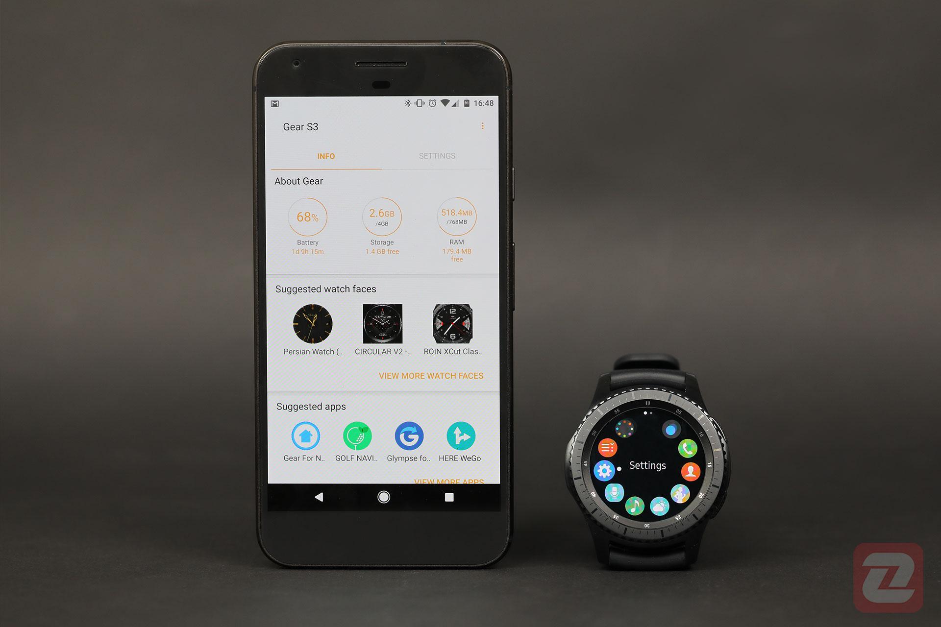 گیر اس 3 فرانتیر / Gear S3 frontier