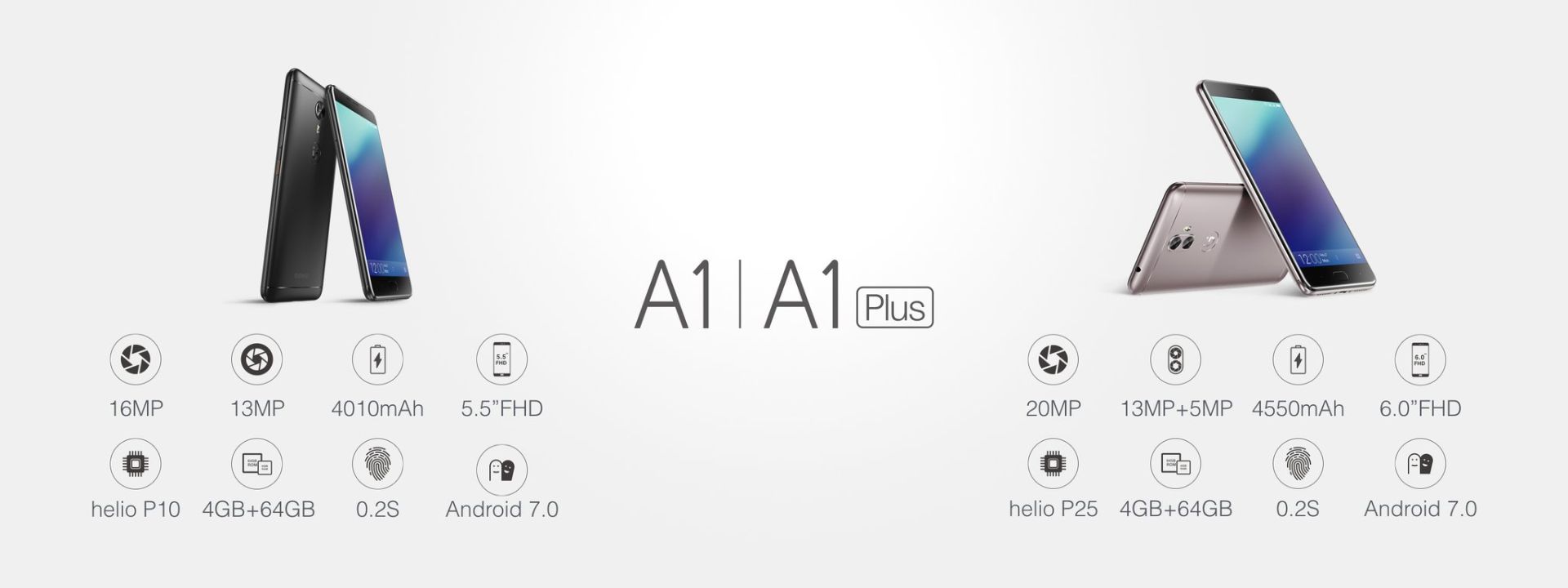 gionee a1 & a1 plus