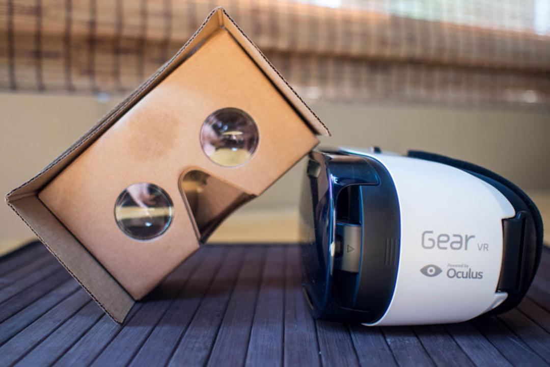 cardboard vr - gear vr