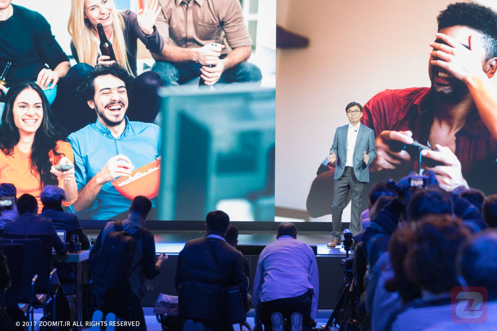 تلویزیون QLED سامسونگ پاریس