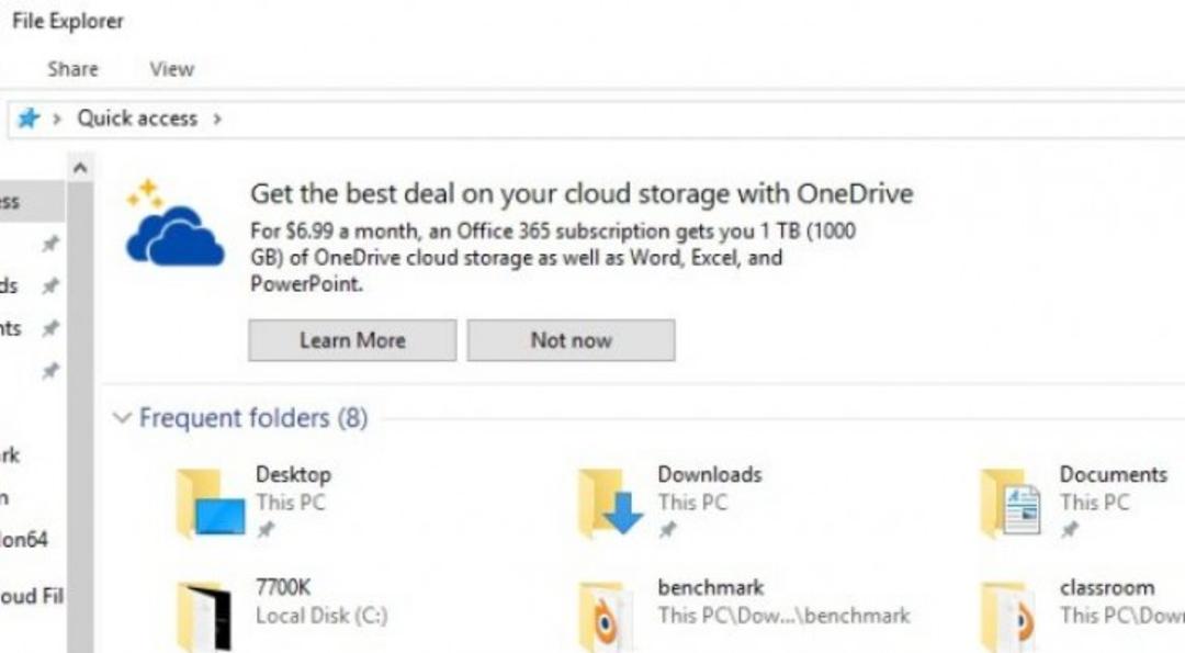 windows 10 explorer