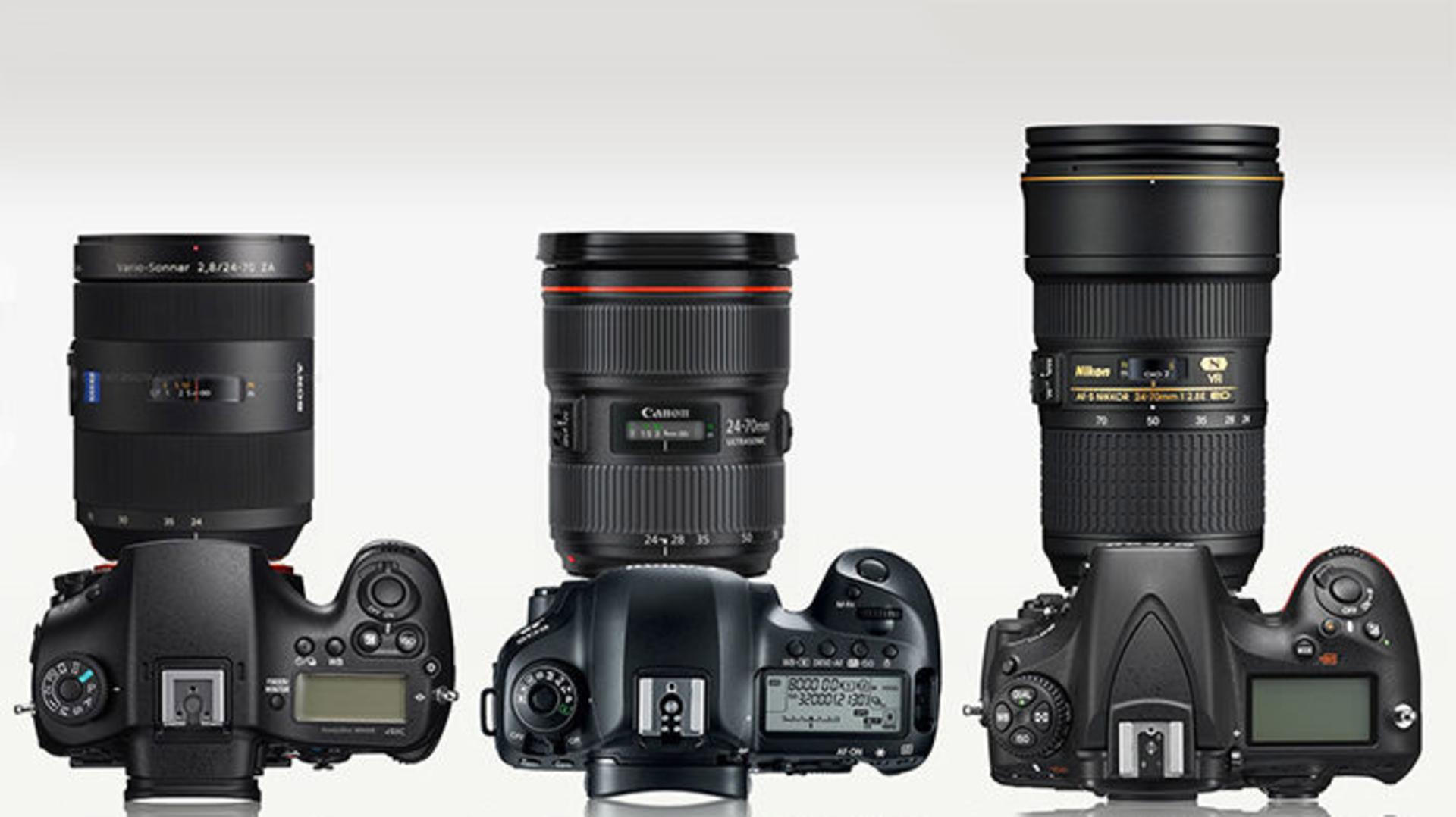 کنون 5D mark IV، نیکون D810 یا سونی A99II