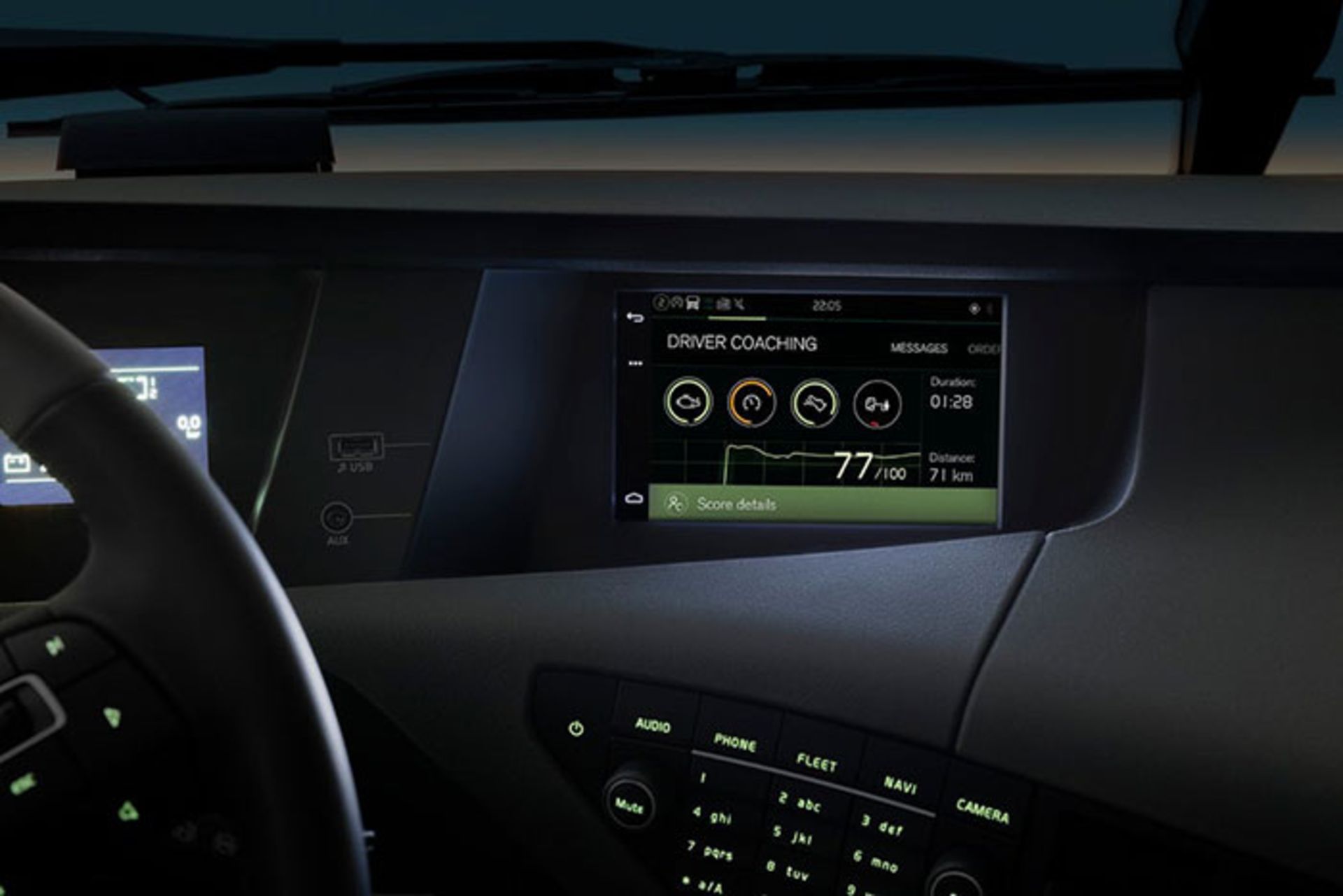 سیستم اطلاعات و سرگرمی ولوو