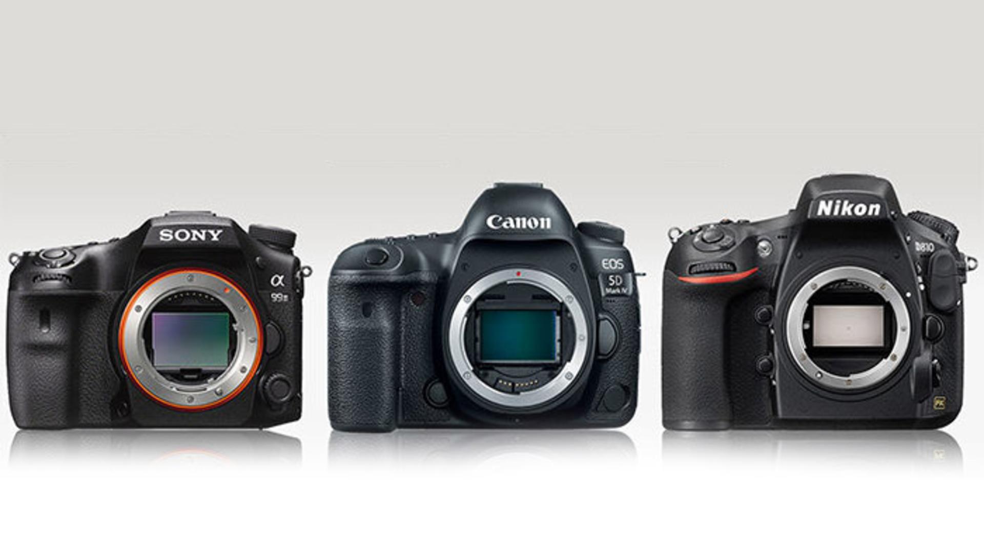 کنون 5D mark IV، نیکون D810 یا سونی A99II