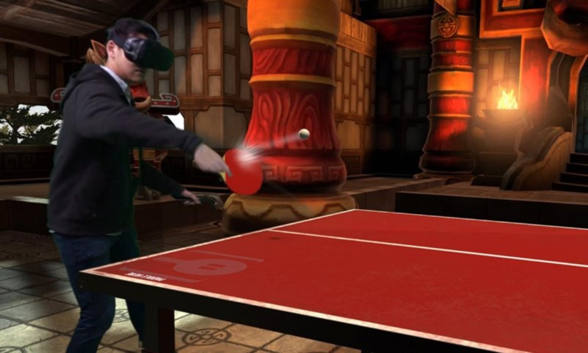 htc vive pingpong vr