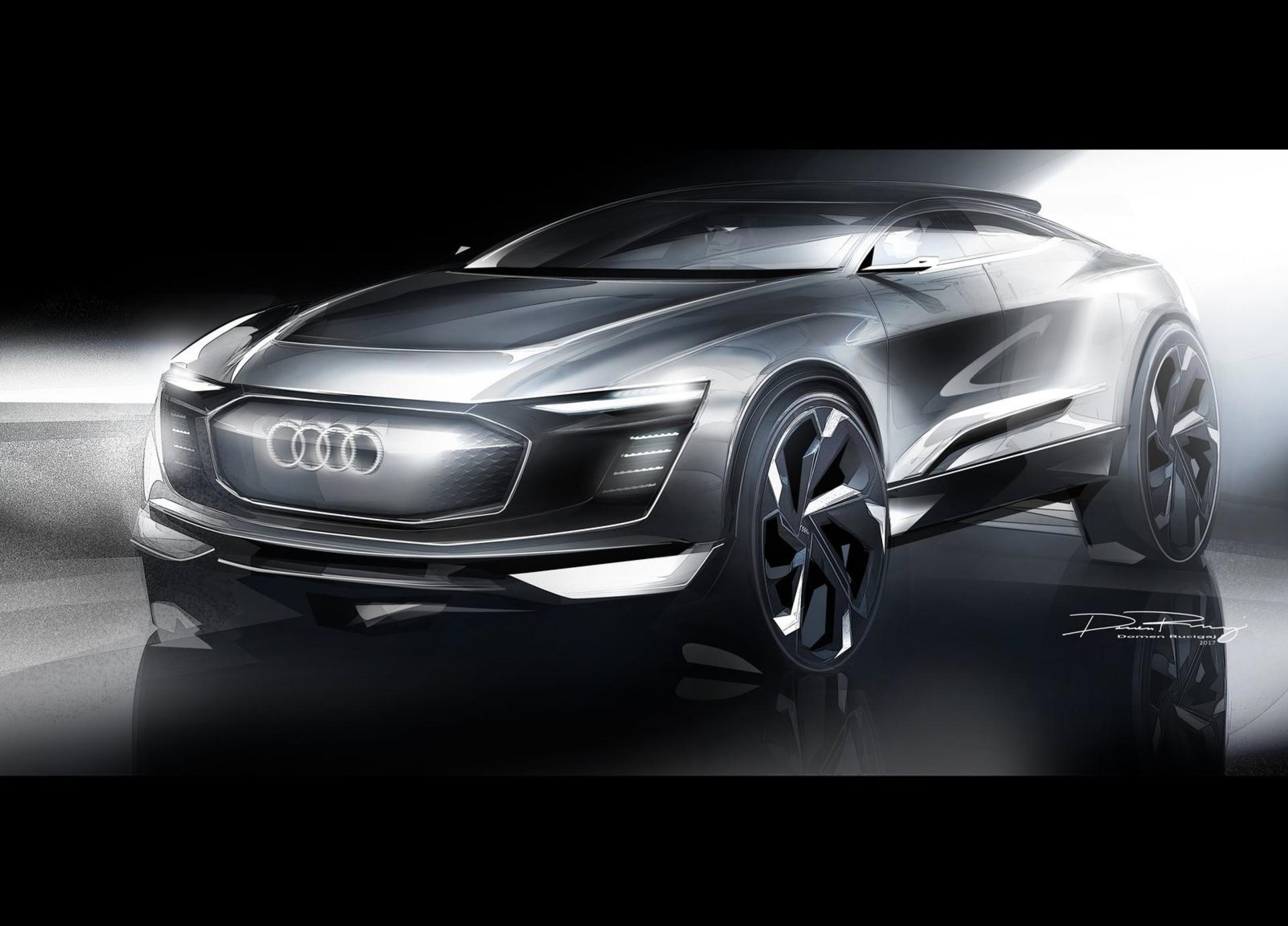 آئودی مفهومی الکتریکی E-Tron sportback
