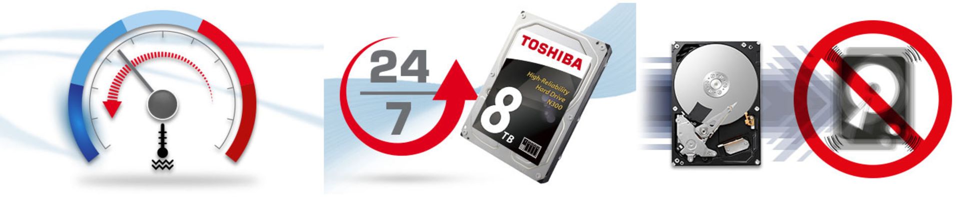 ویژگی های هارد های n300 توشیبا