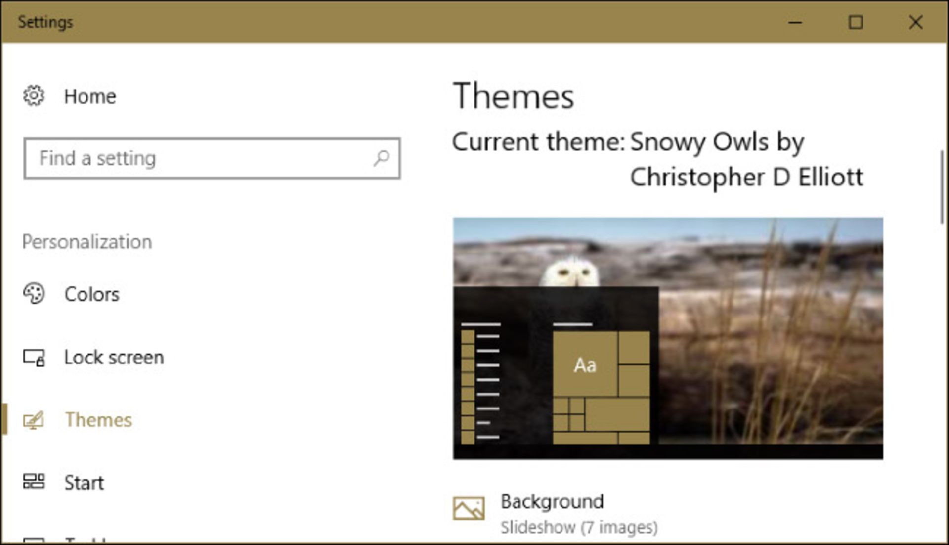 windows 10 theme