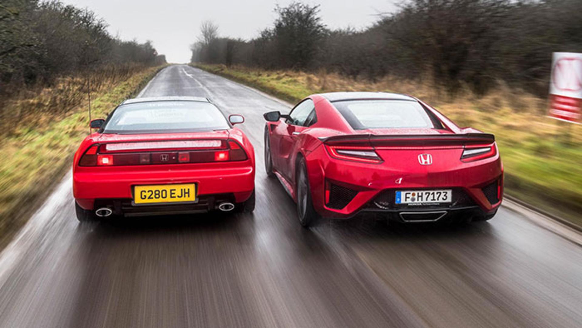 مقایسه هوندا NSX جدید و قدیم