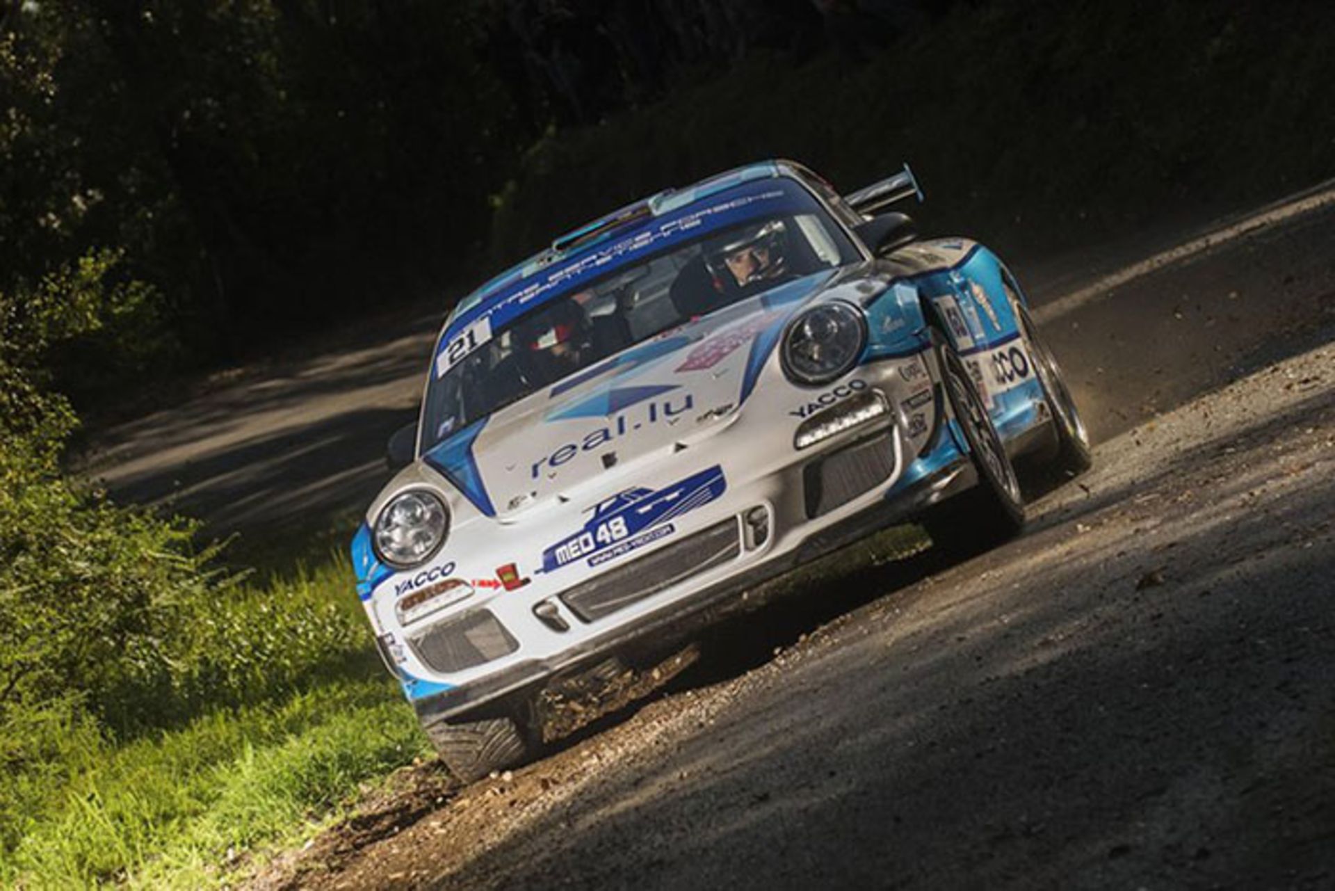 پورشه 911 GT3 RS در رالی