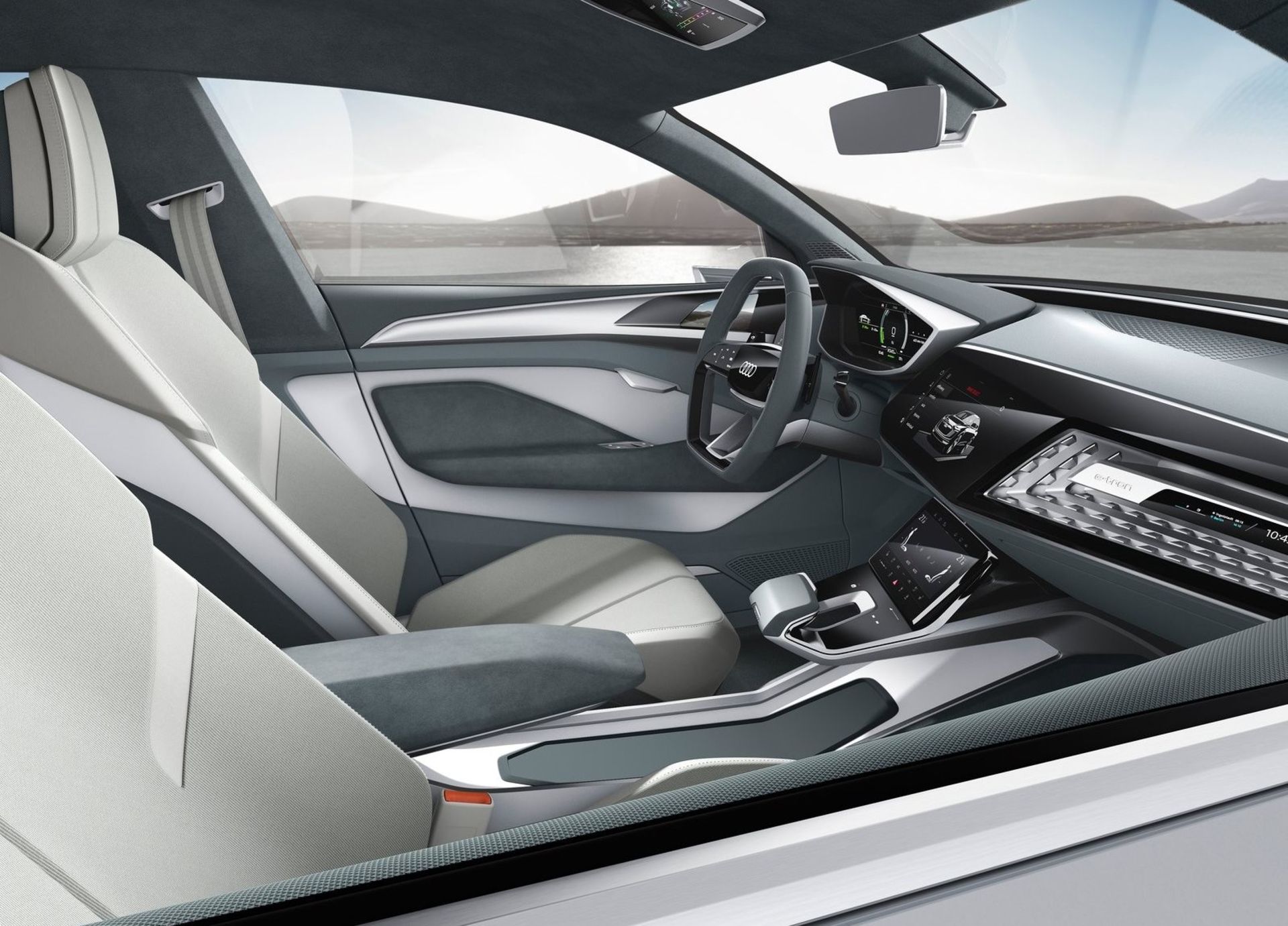 آئودی مفهومی الکتریکی E-Tron sportback