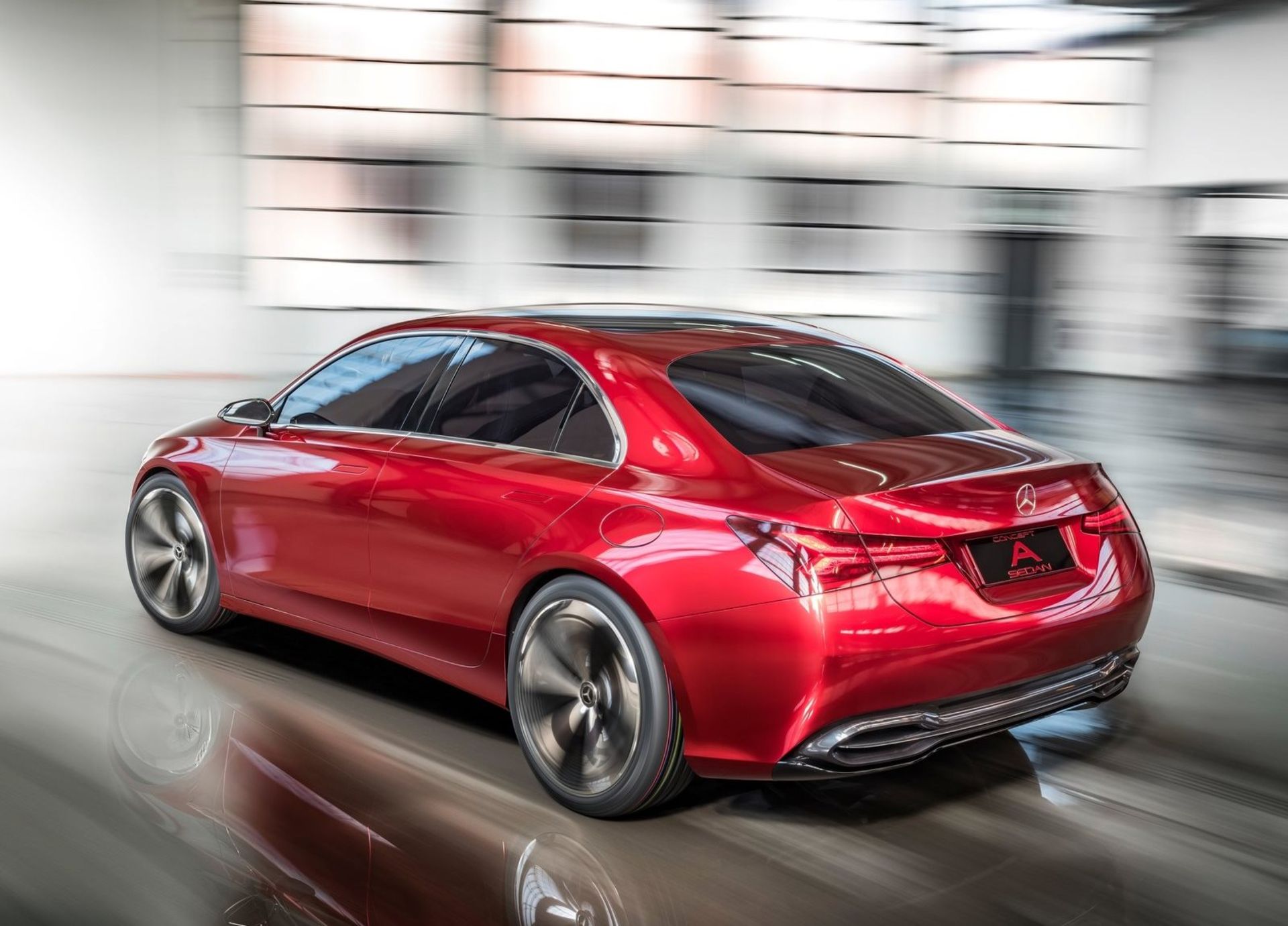 مرسدس مفهومی سدان Mercedes Concept cedan A