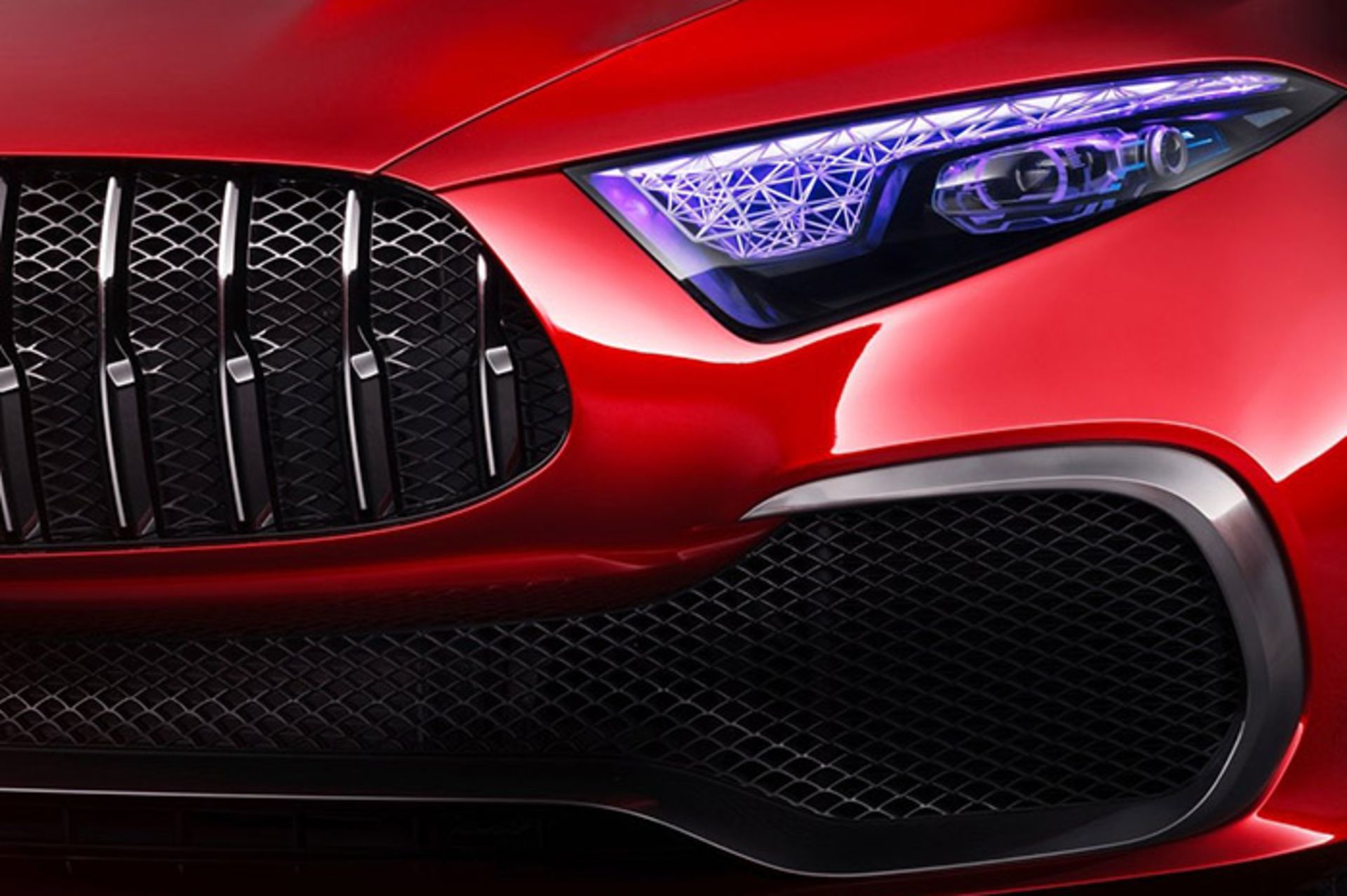 مرسدس مفهومی سدان Mercedes Concept cedan A