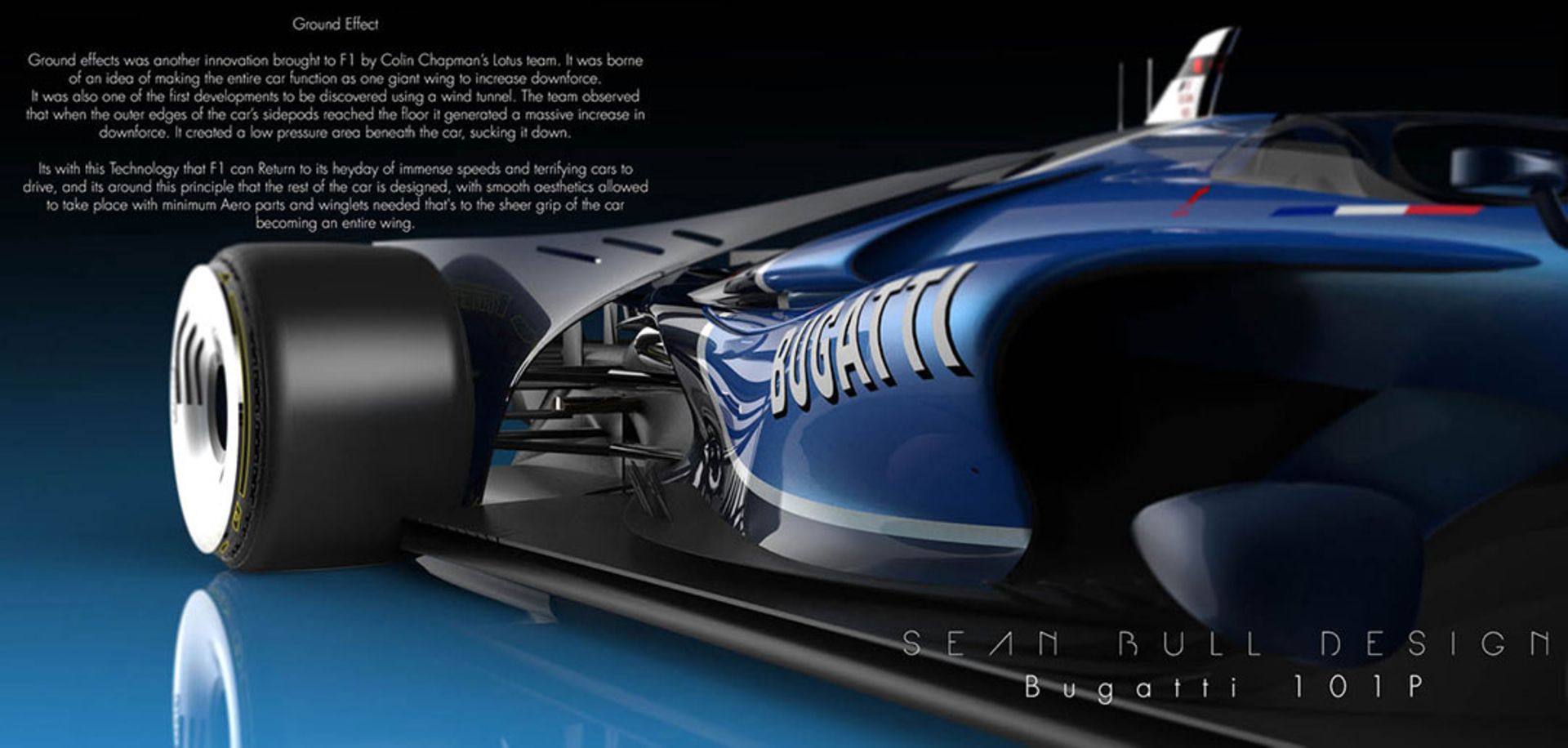 خودروی فرمول یک بوگاتی