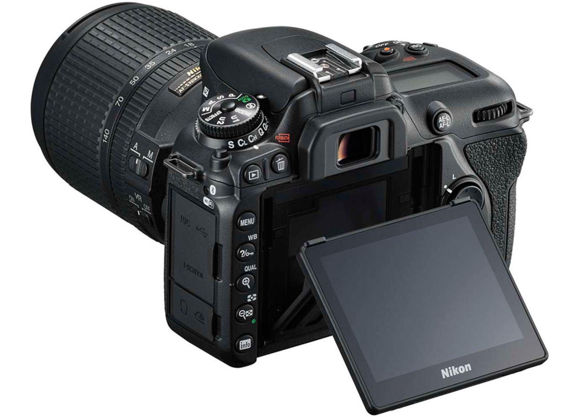 نمایشگر دوربین نیکون D7500