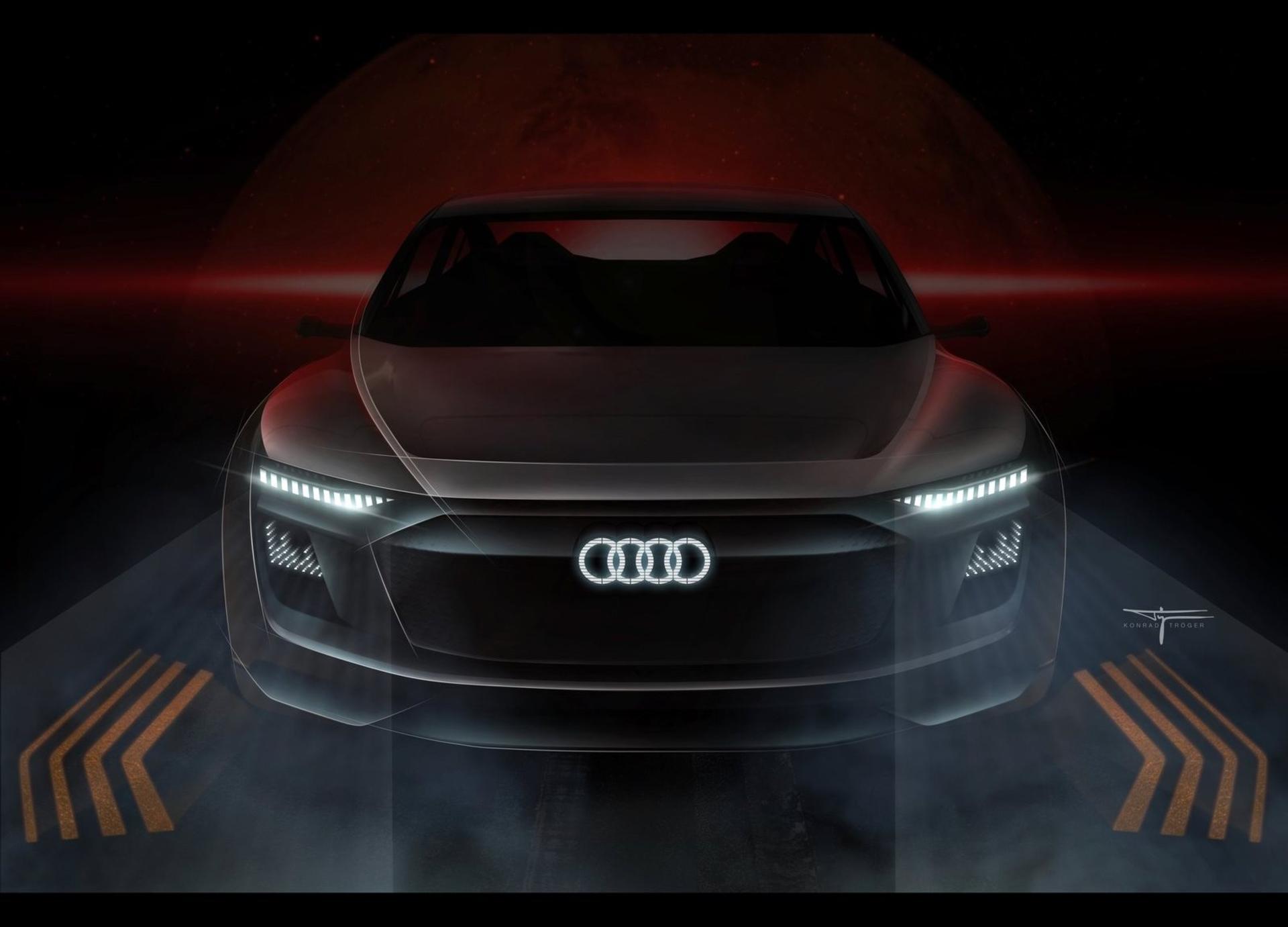 آئودی مفهومی الکتریکی E-Tron sportback