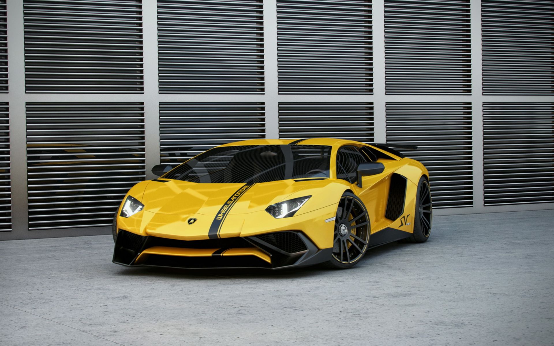 تیونینگ لامبورگینی اونتادور ویلزاندر مور lamborghini aventador SV