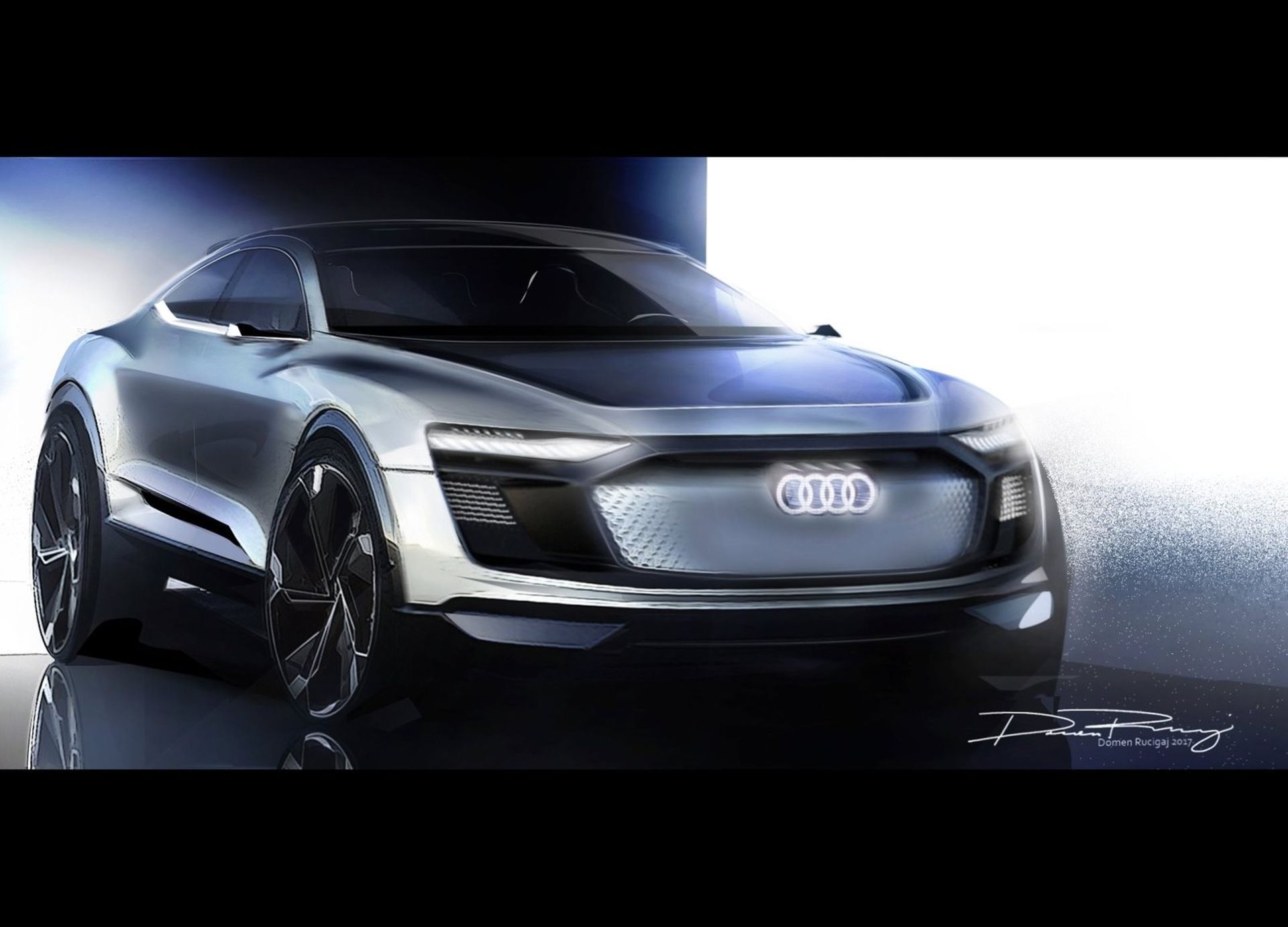 آئودی مفهومی الکتریکی E-Tron sportback