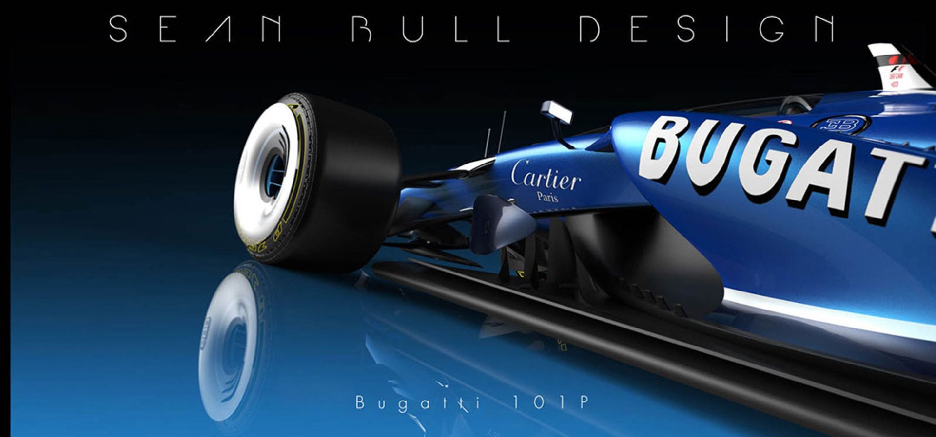 خودروی فرمول یک بوگاتی