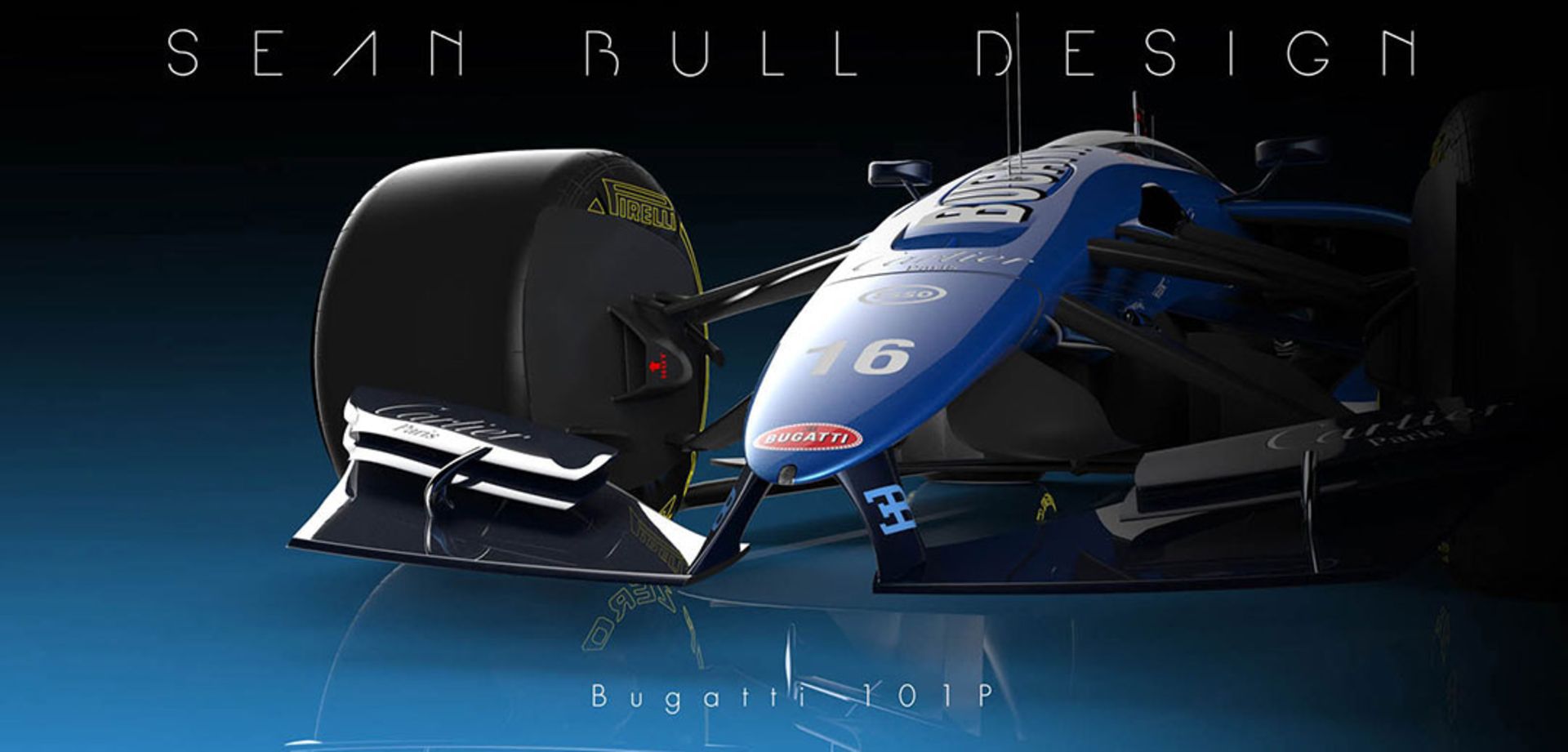 خودروی فرمول یک بوگاتی