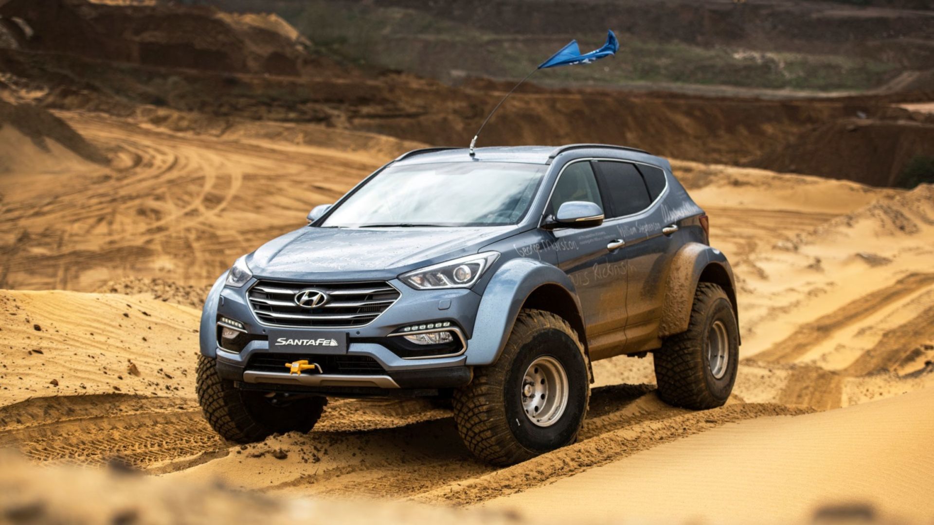 هیوندای سانتافه در قطب