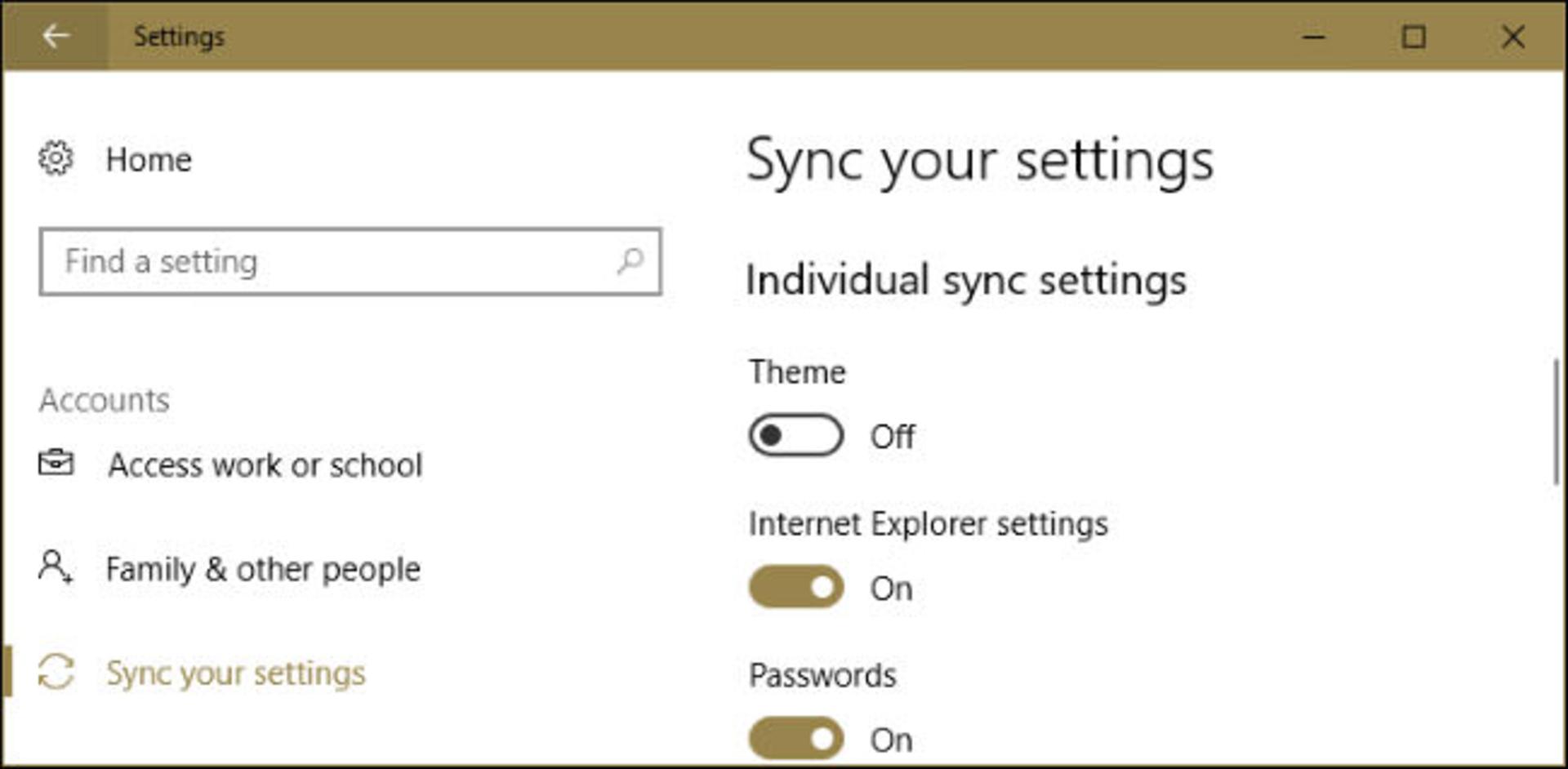 How to Choose Whether Your Theme Syncs