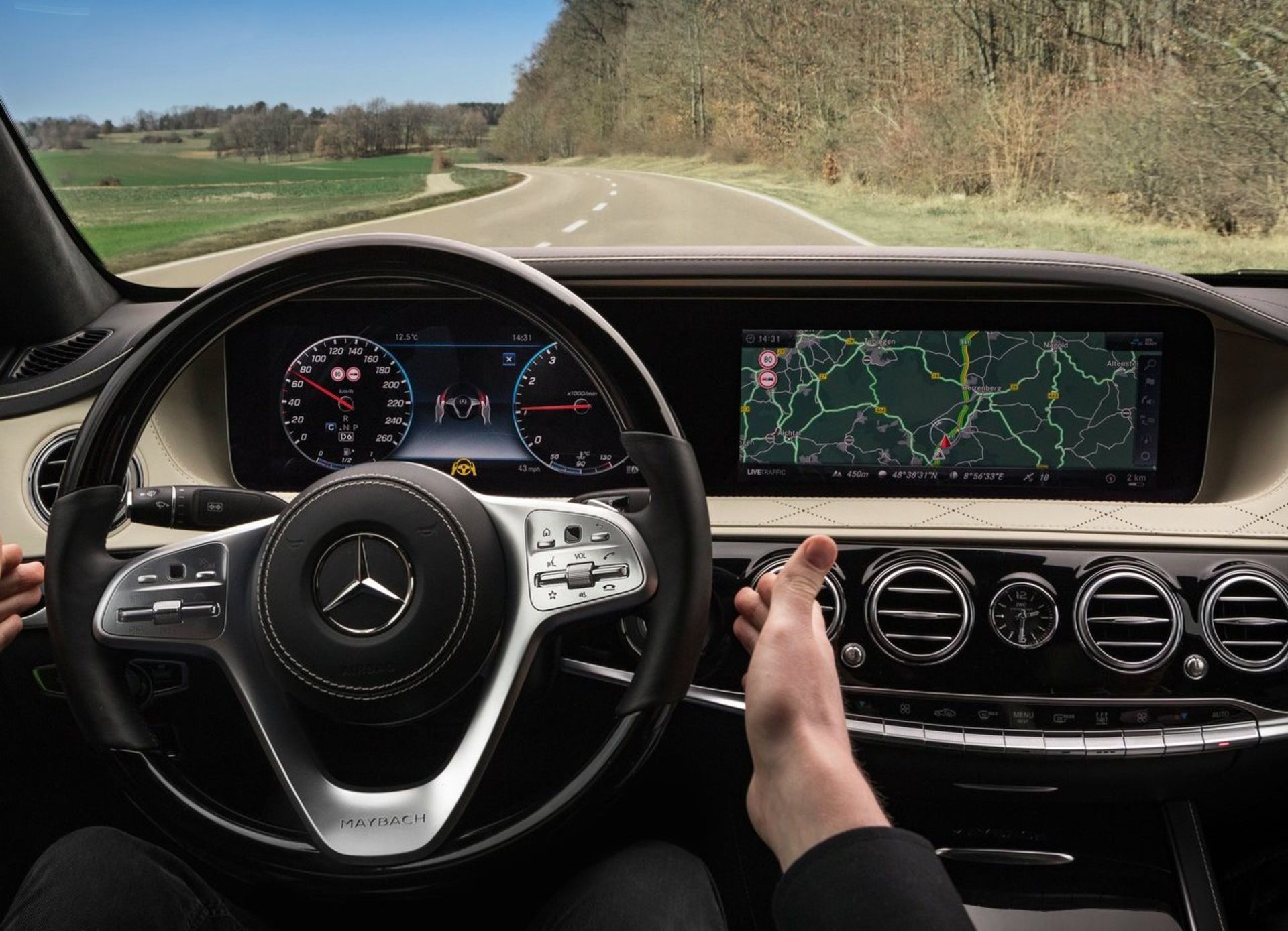 مرسدس میباخ Mercedes S class Maybach 2018