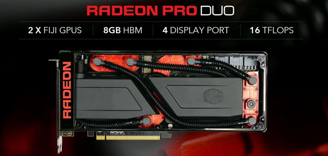 کارت گرافیک amd radeon pro duo