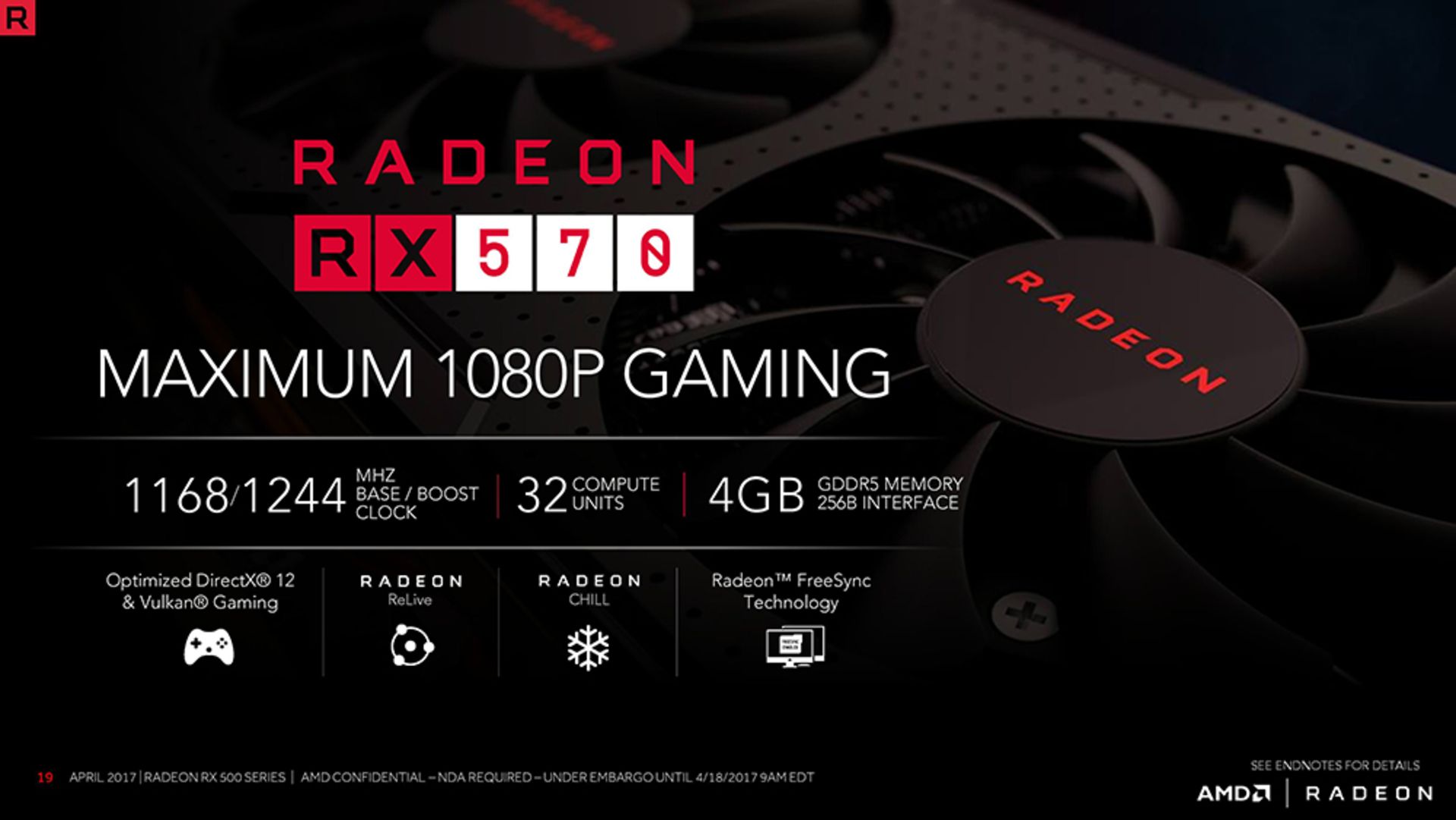 سری rx 500 کارت های گرافیک amd