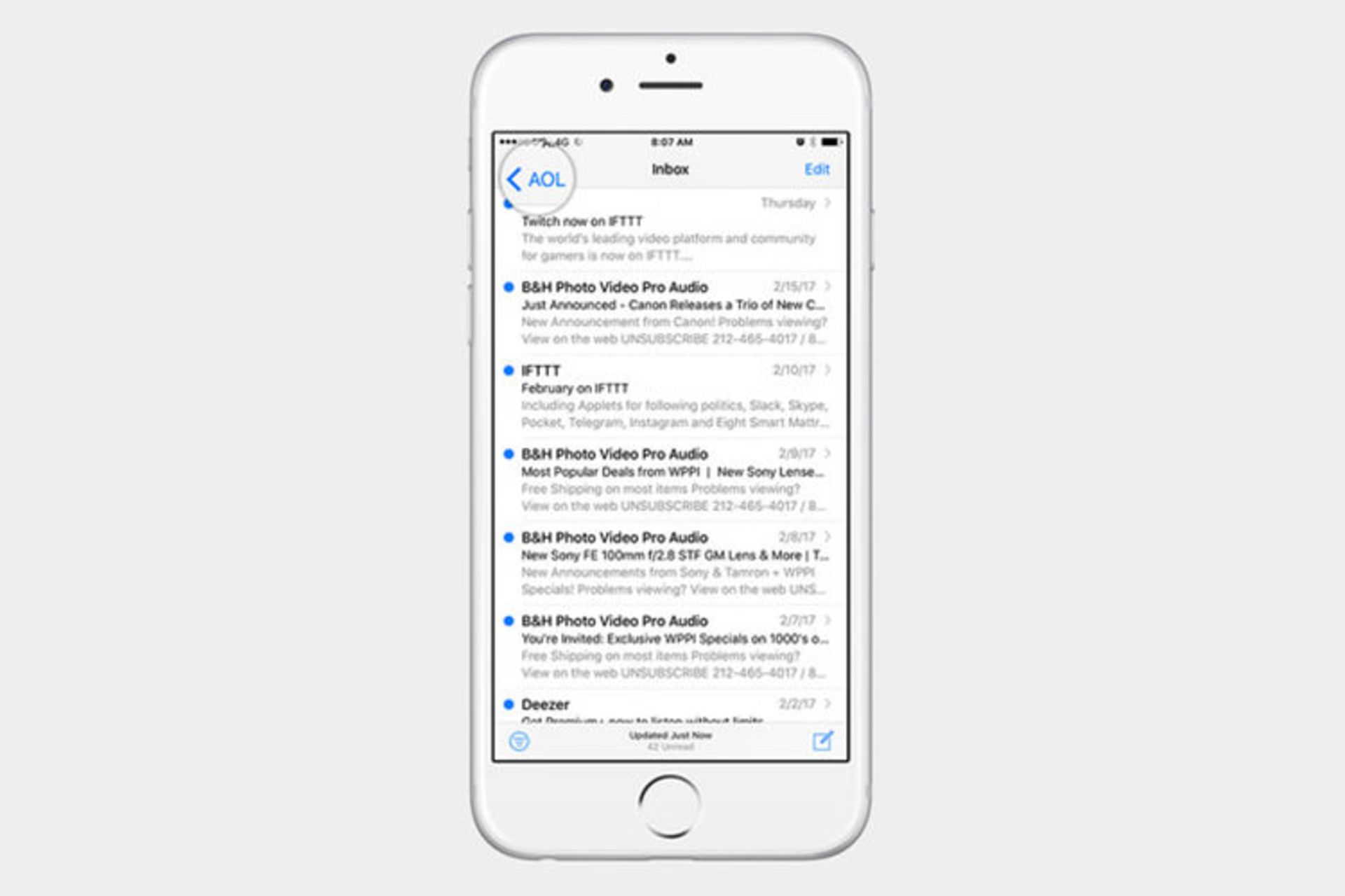 بازیابی ایمیل