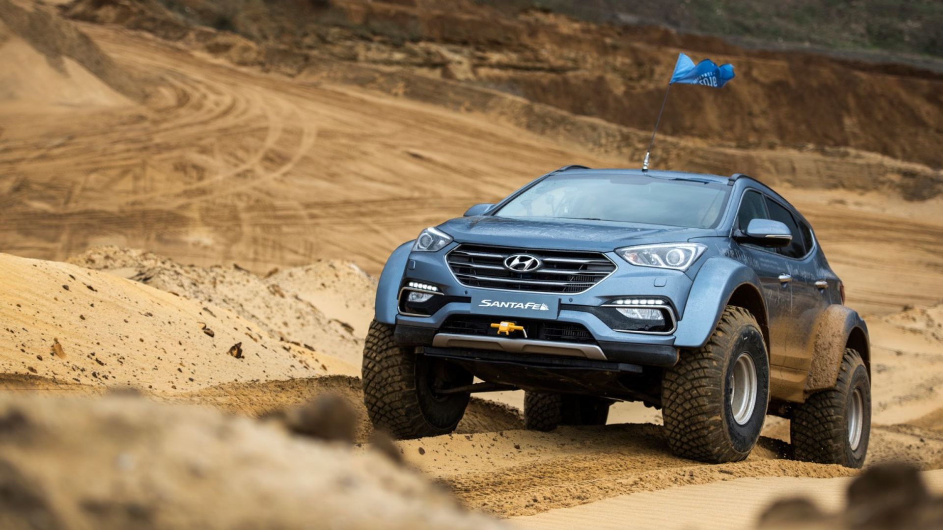 هیوندای سانتافه در قطب