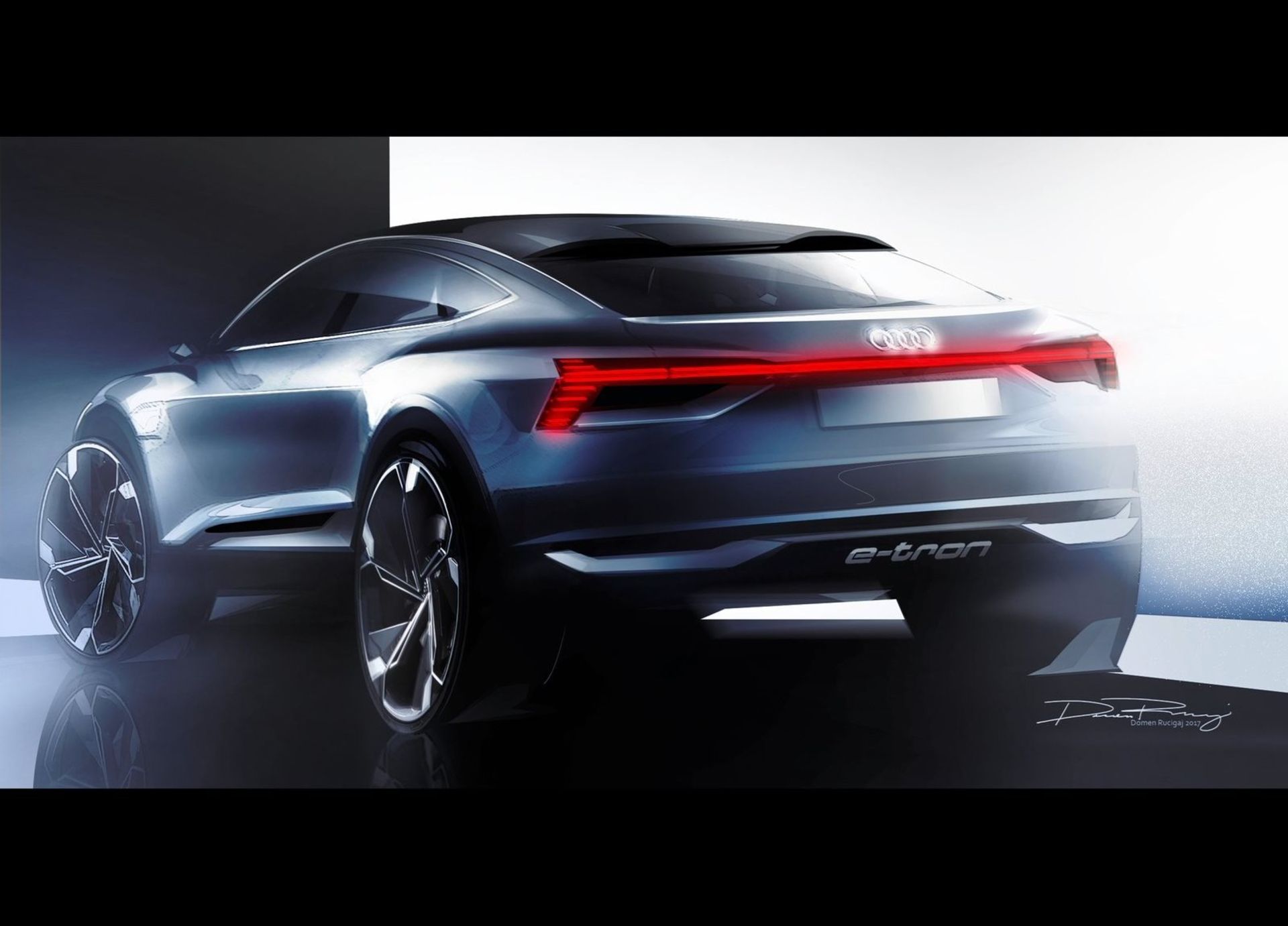 آئودی مفهومی الکتریکی E-Tron sportback