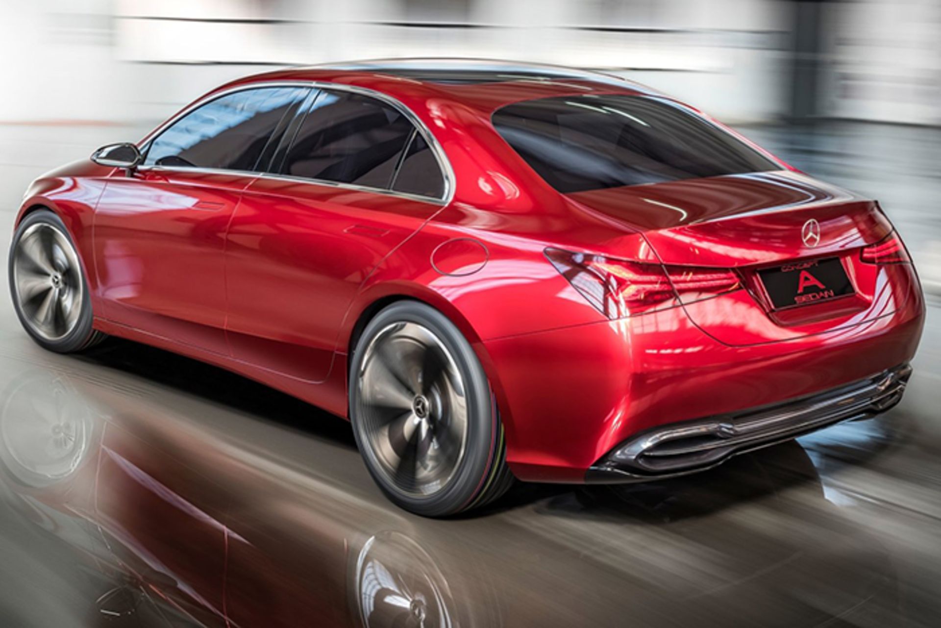 مرسدس مفهومی سدان Mercedes Concept cedan A